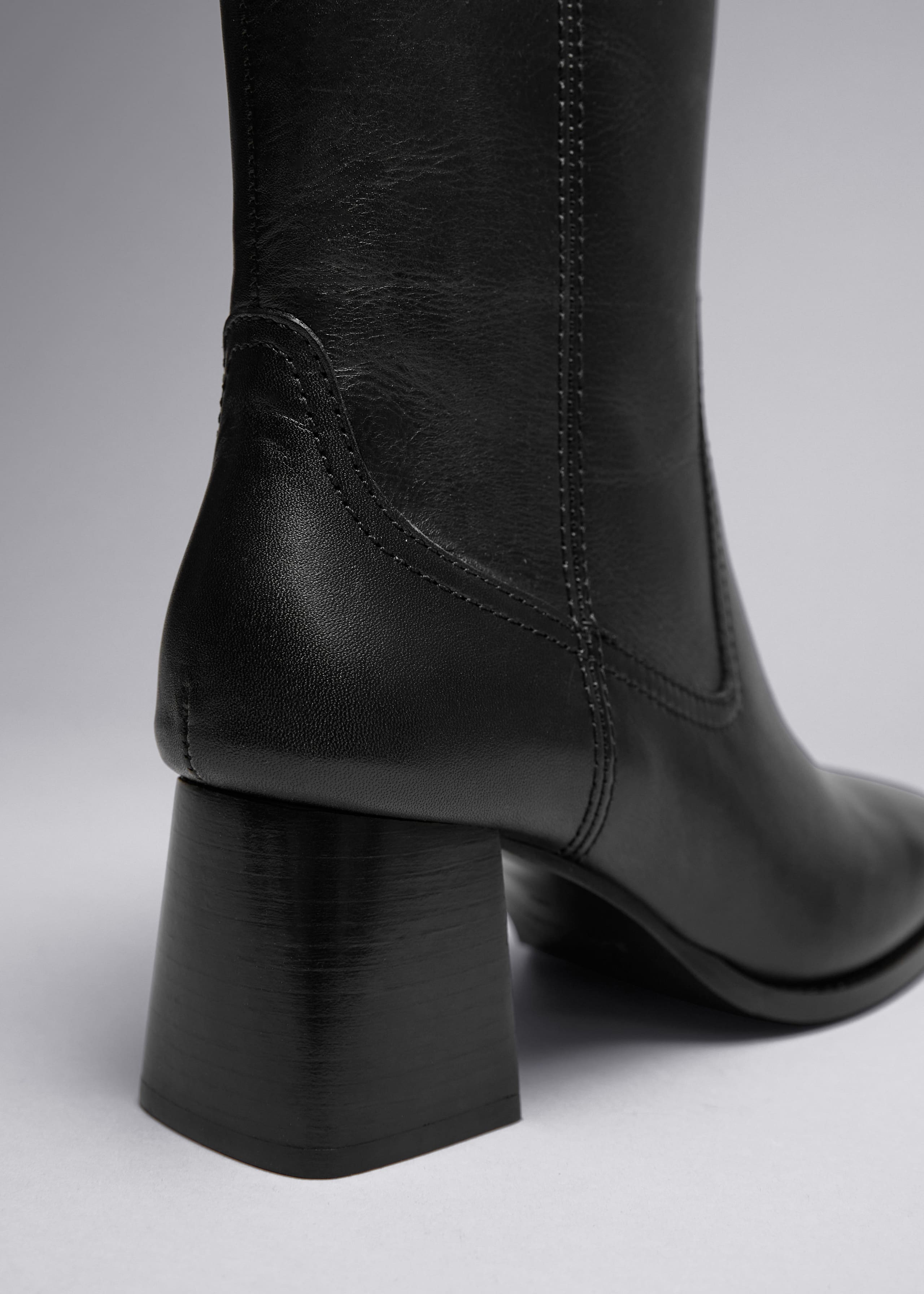 Image of Classic Leather Ankle Boots