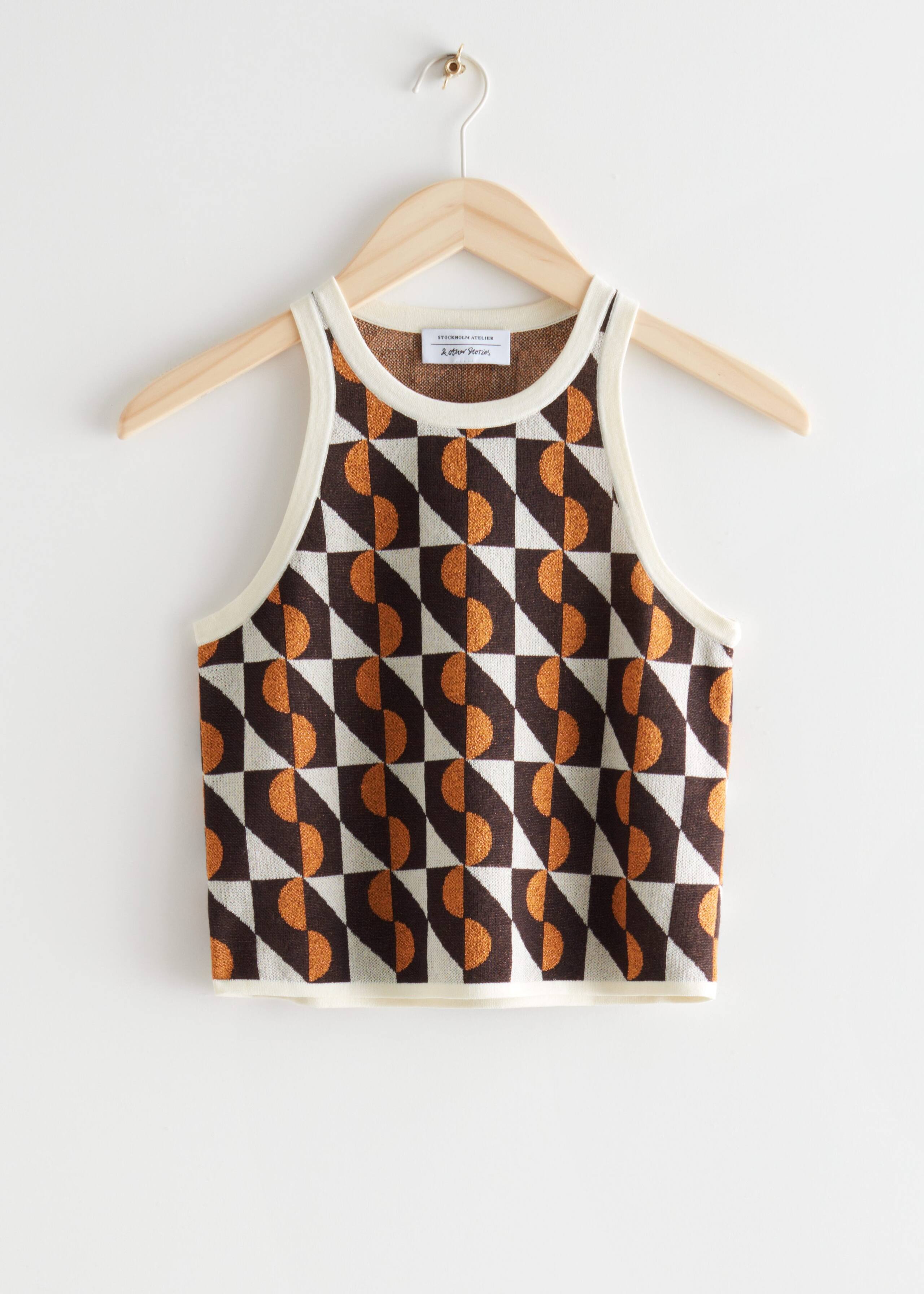 Fitted Tank Top - Cream - Still Life