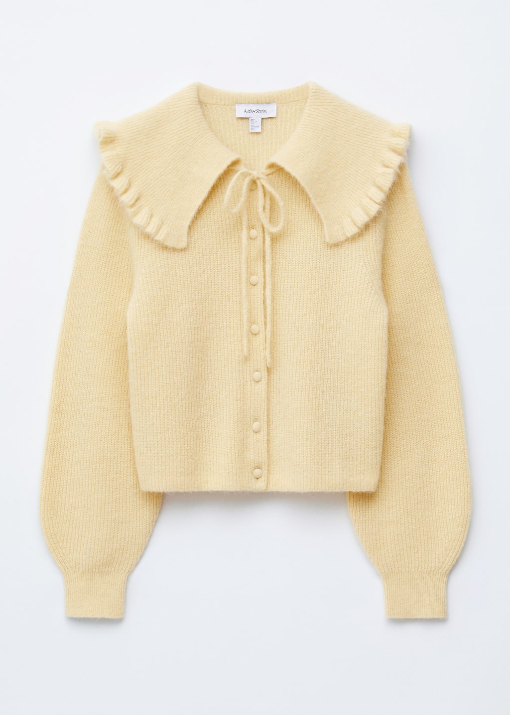 Image of Peter Pan-collar Cardigan