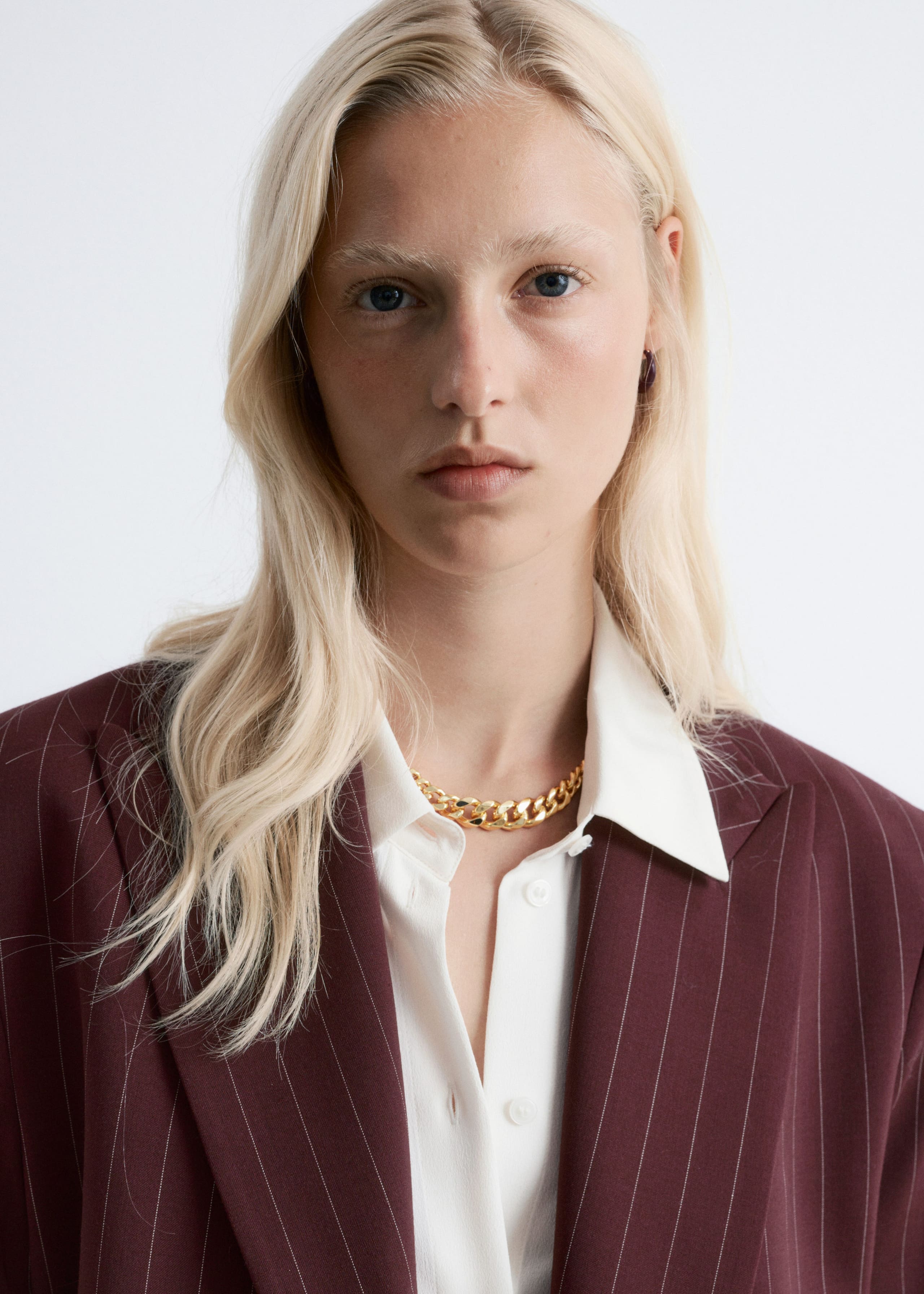 Image of Doppelreihiger Blazer aus Wolle