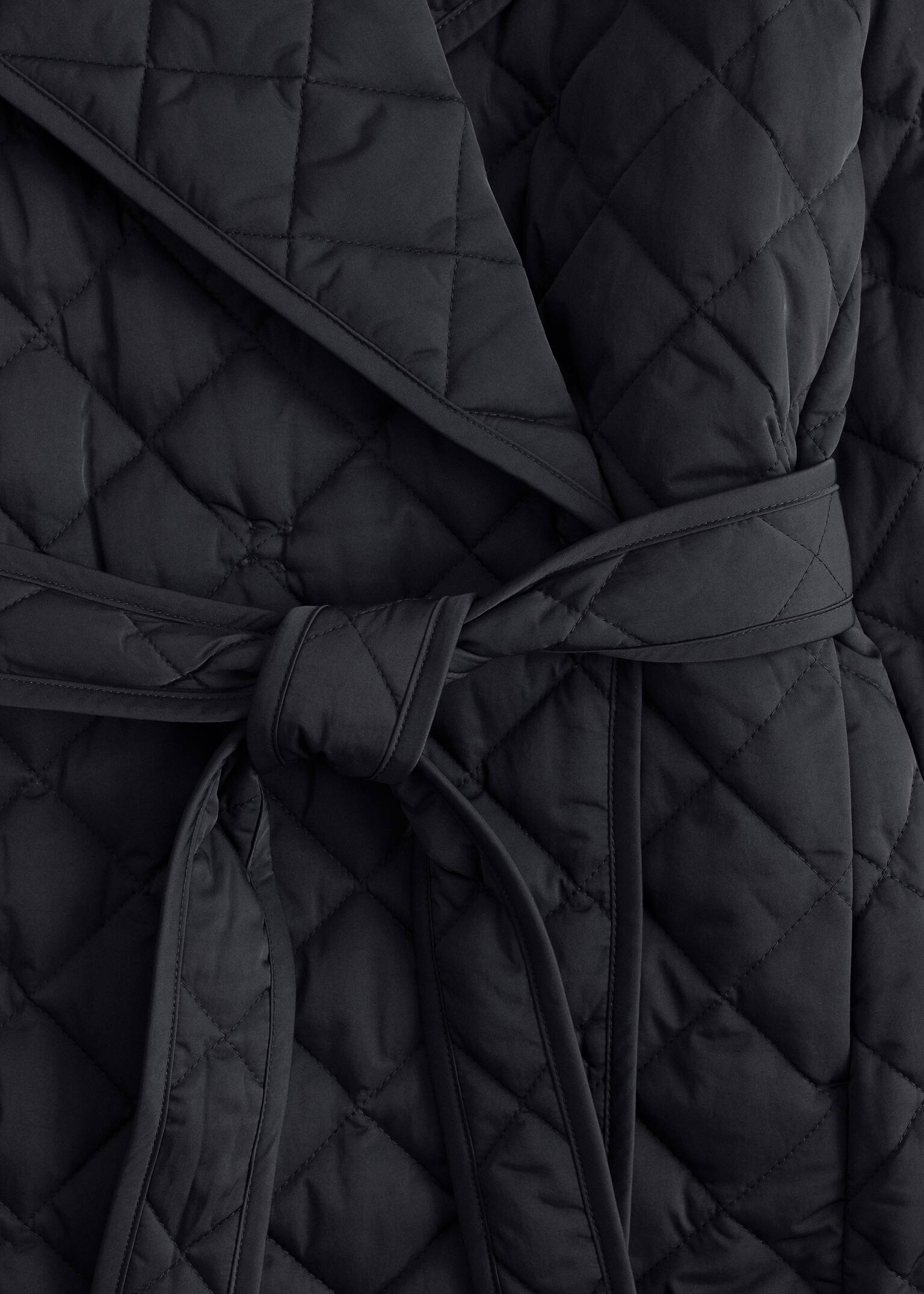 Chaqueta acolchada - Negro/Verde caqui - 6
