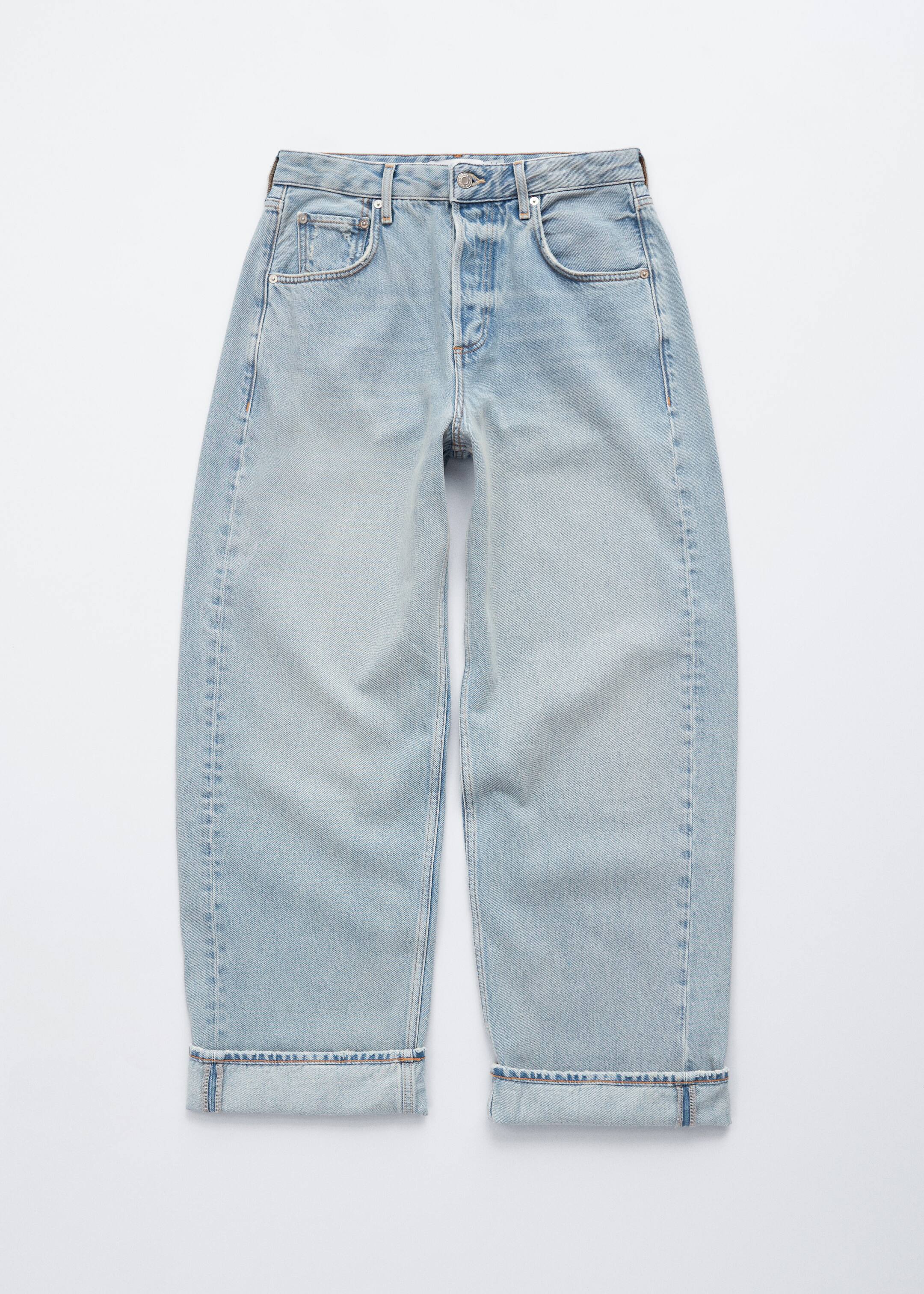 View larger image: Barrel-Leg Jeans - Light Blue - Ladies | H&M GB 10