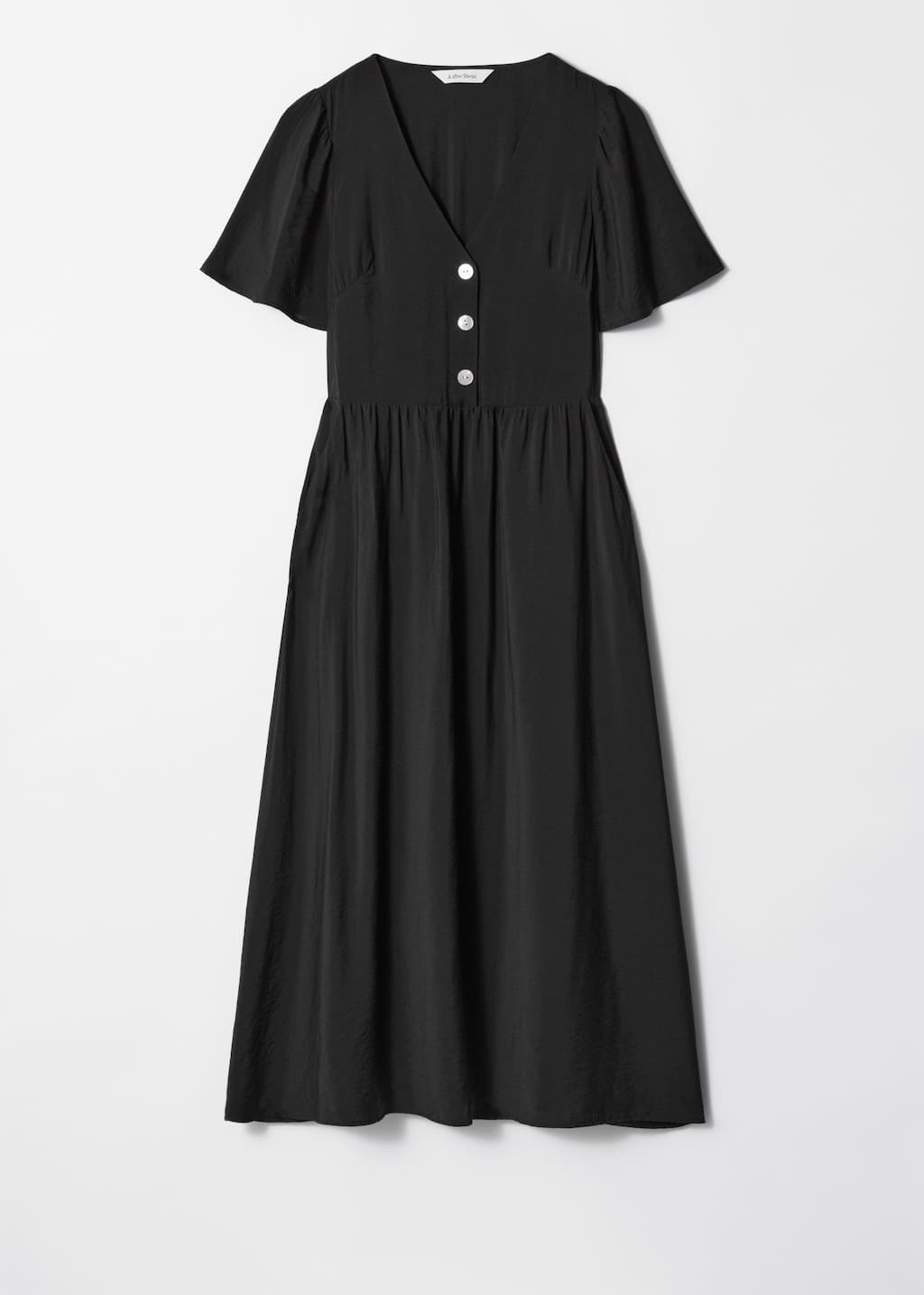 Image of V-Neck Midi Dress