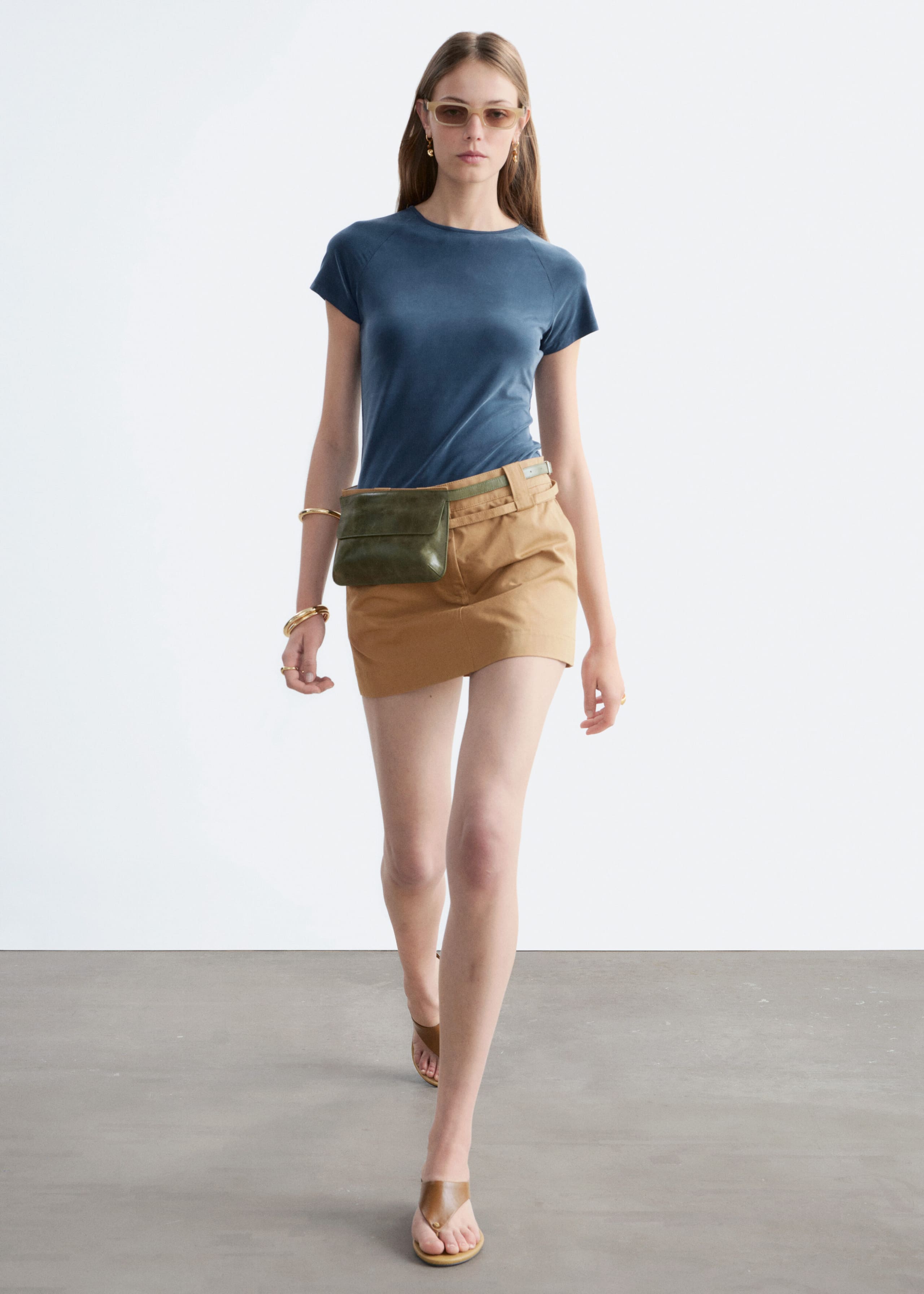 Image of Fitted Raglan T-Shirt