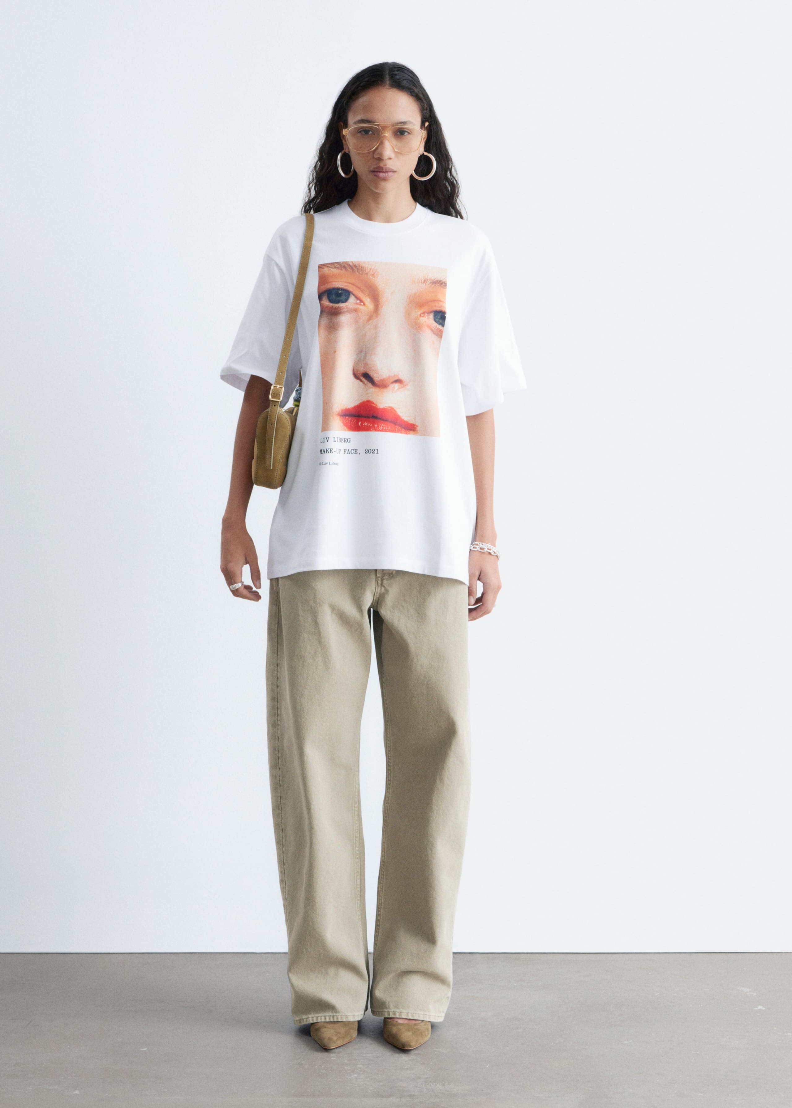 Image of Bedrucktes Oversized-T-Shirt