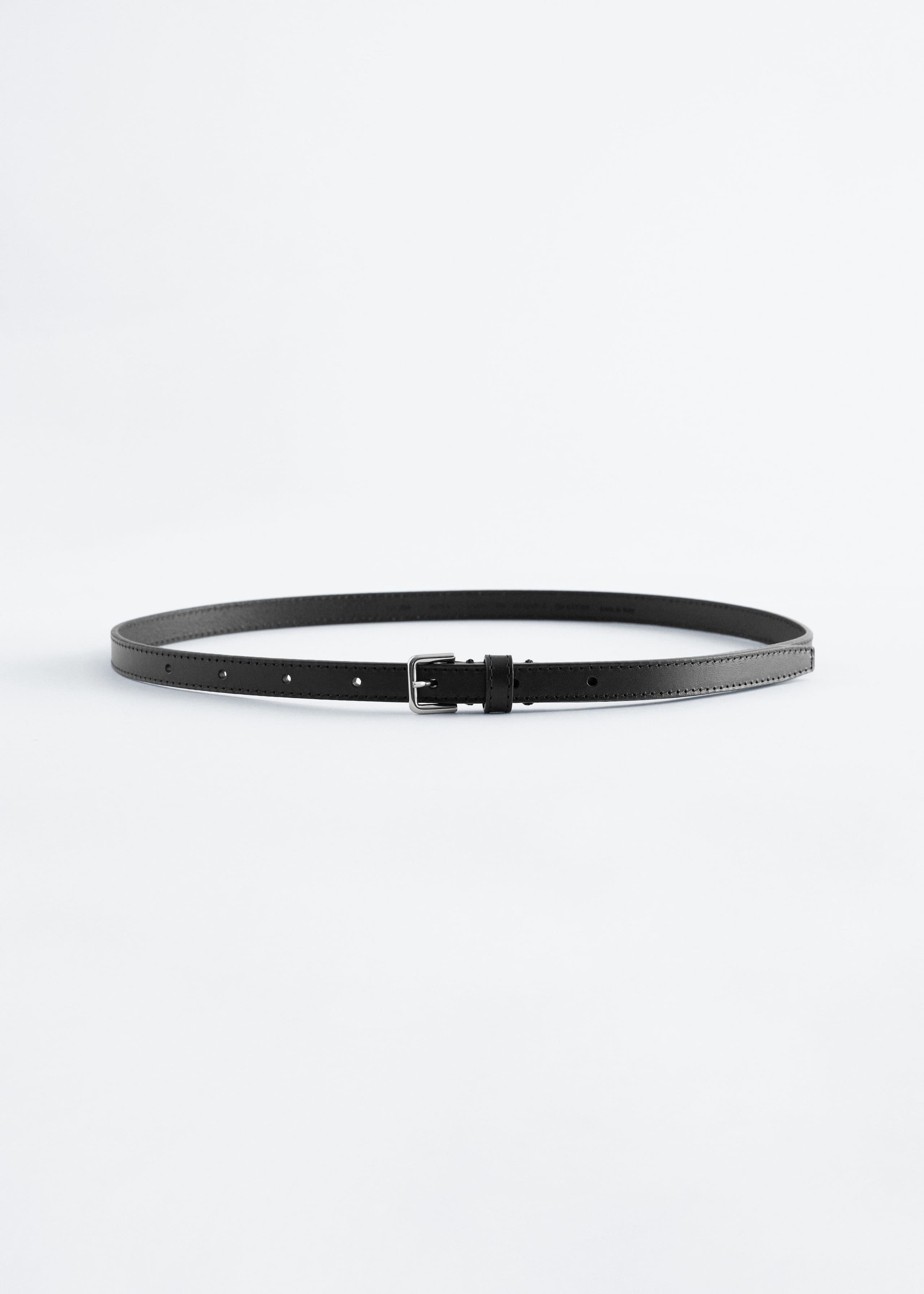 Image of Slim Leather Belt