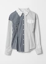 Grey/Navy Stripes