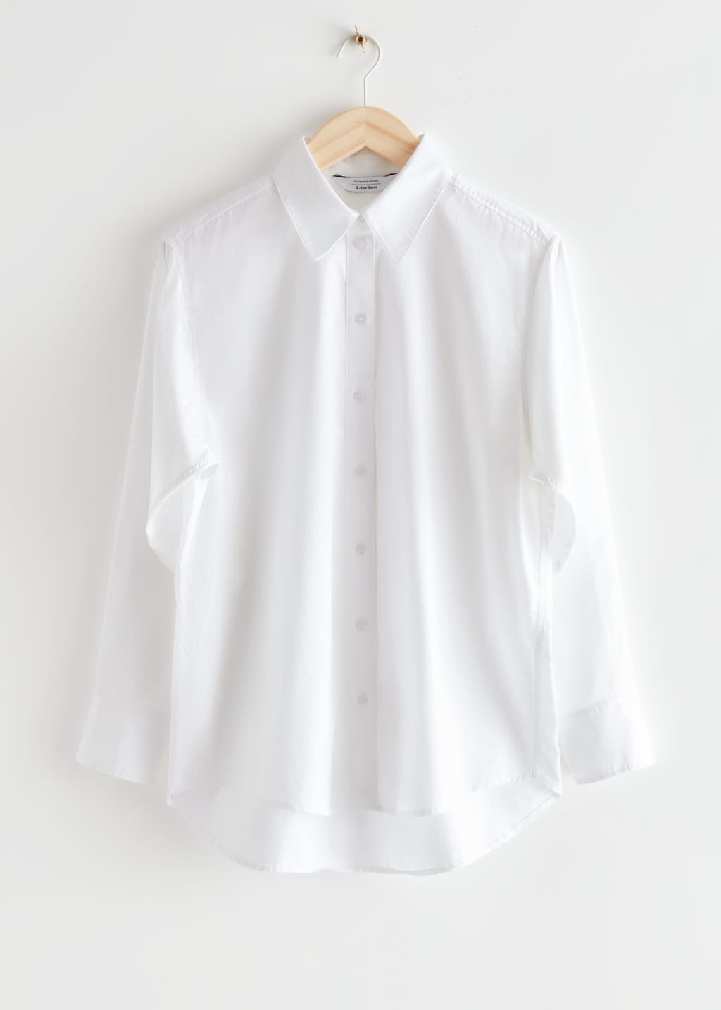 Oversized Shirt - White - Natura morta