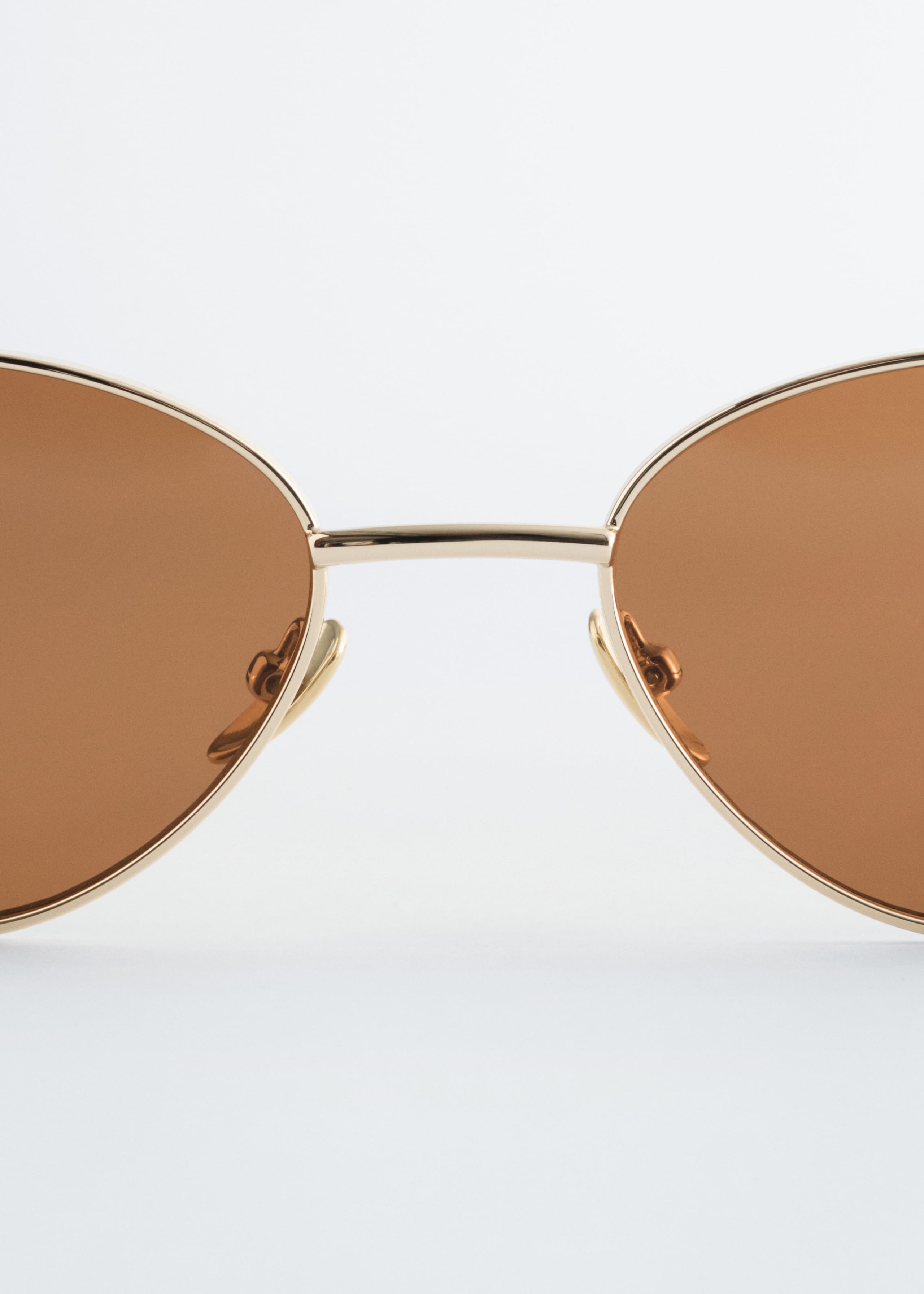 Image of Wire-Frame Oval Sunglasses