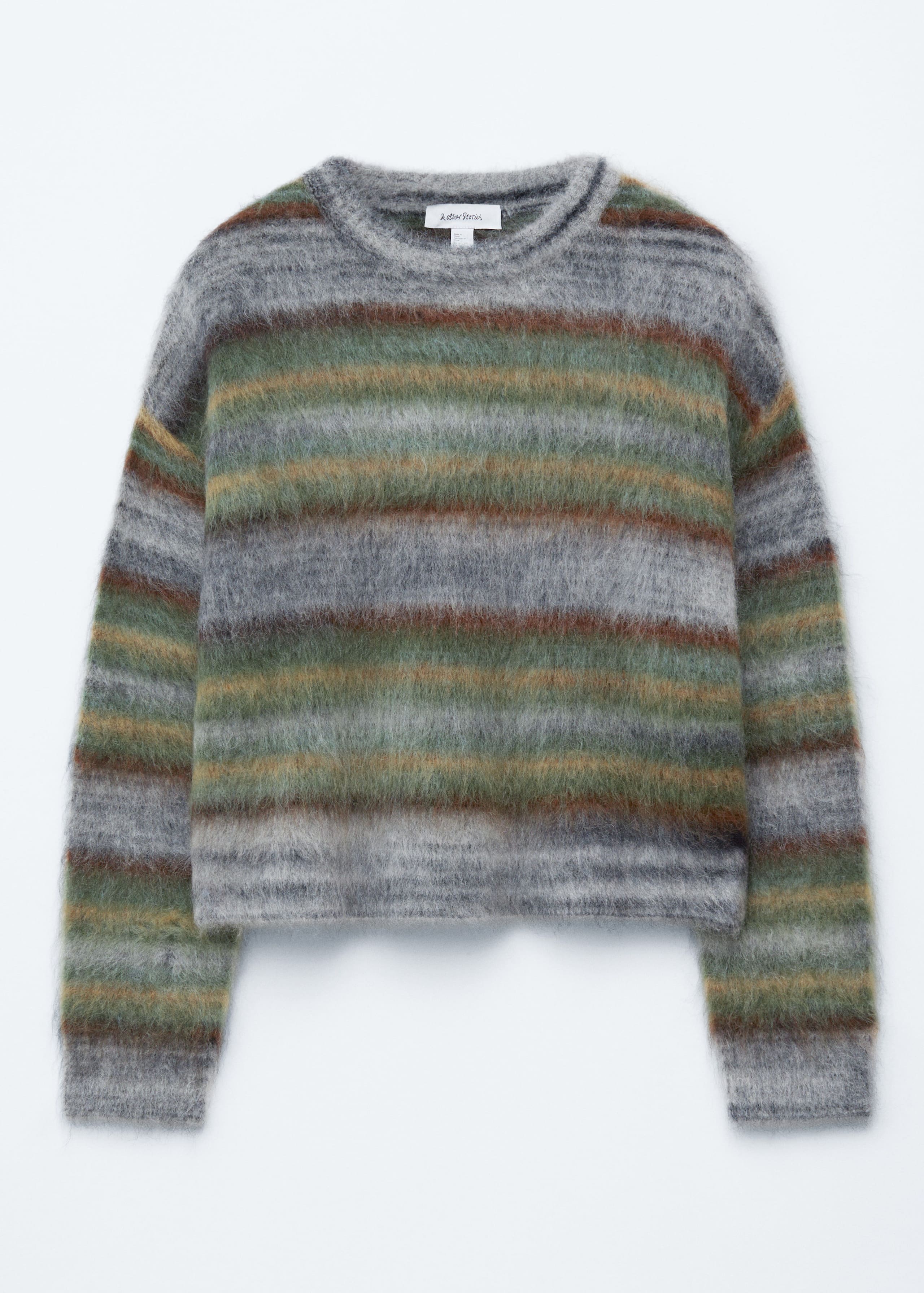 Image of Striped Knit Sweater