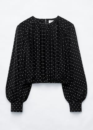 Negro/Lunares blancos
