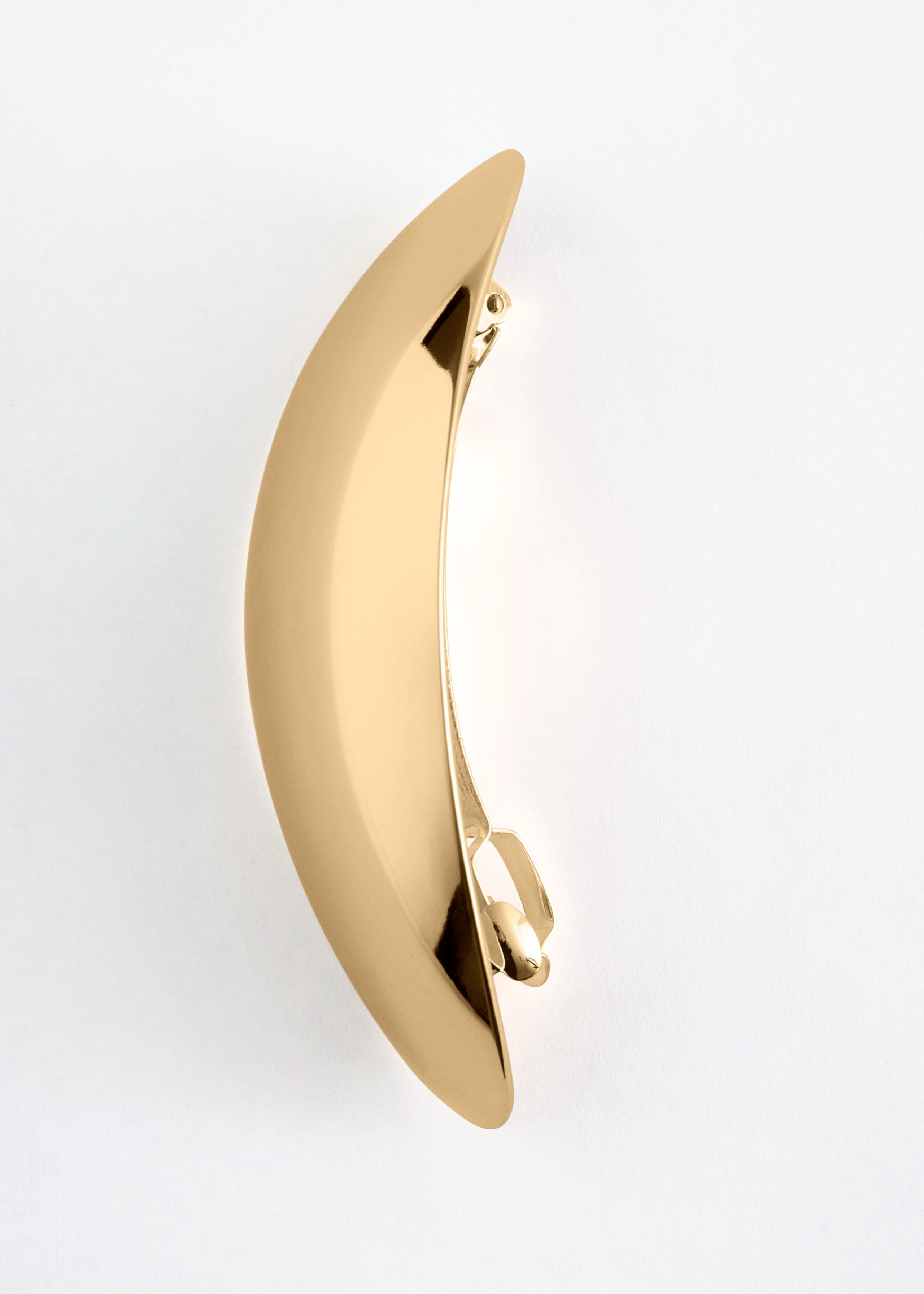 Gold-Plated Hair Clip - {{variantName}} - Descriptive Detail