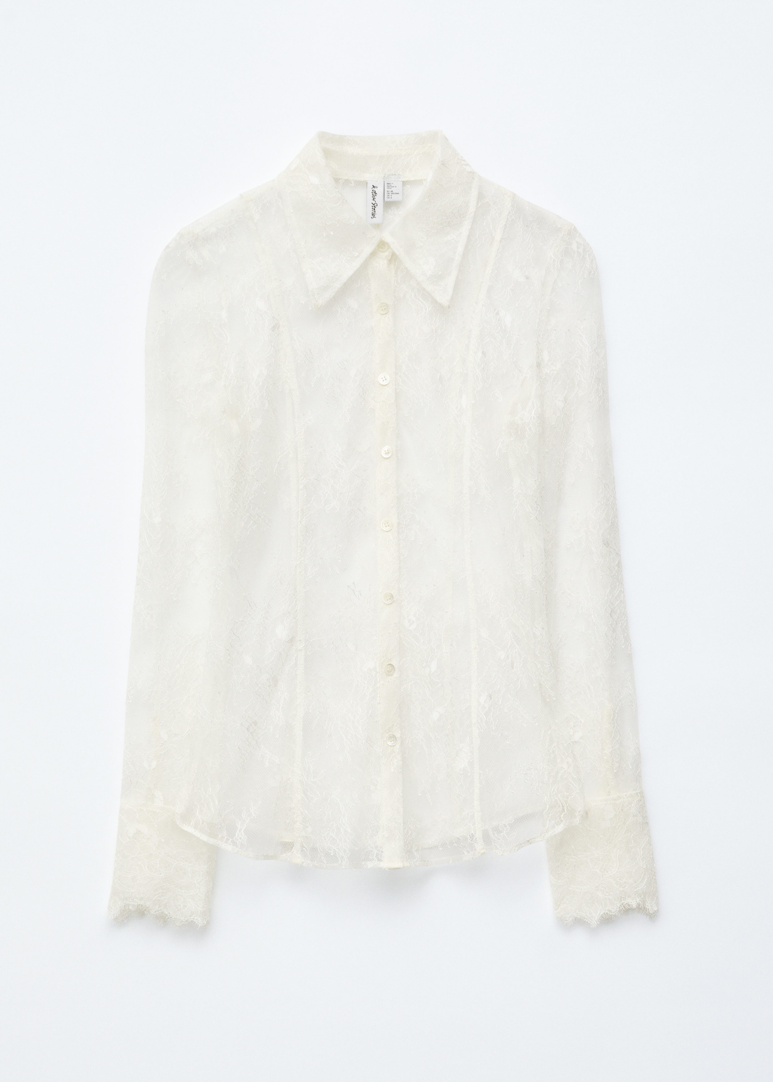 Tapered Lace Shirt