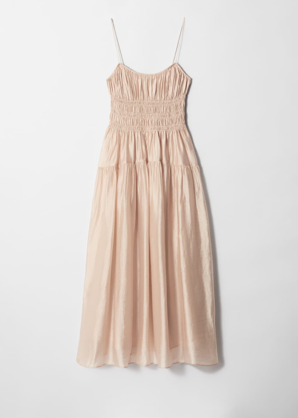 Image of Ruched Midi Dress