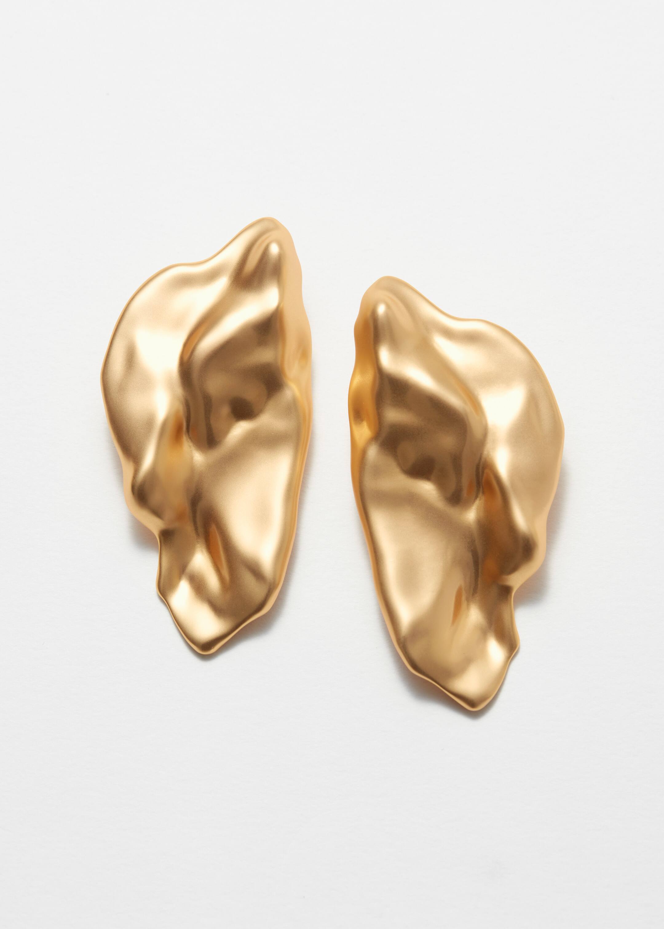 Agrandir l'image: Boucles d’oreilles de forme oversize irrégulière - Doré - FEMME | H&M FR 4