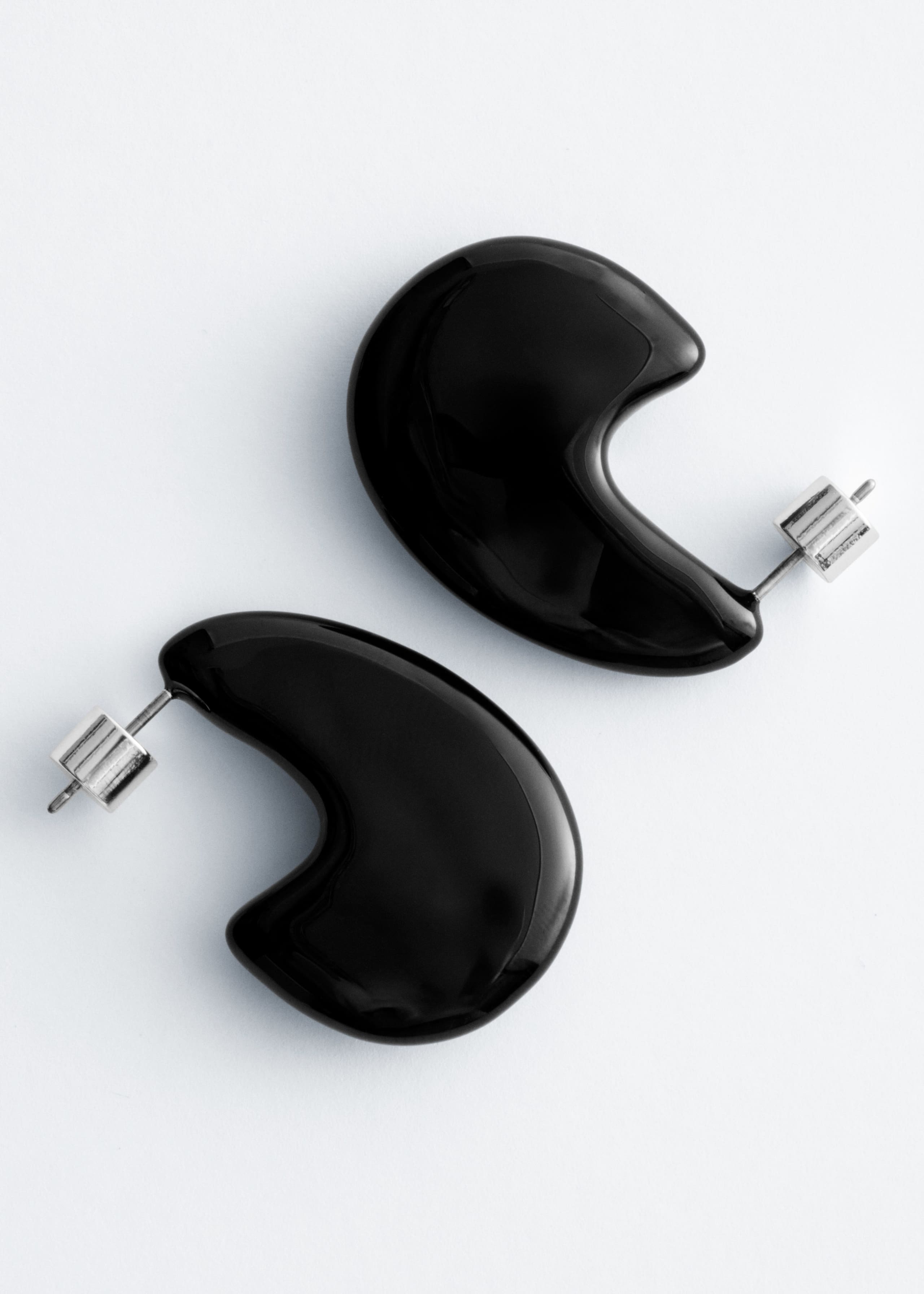 Image of Chunky Droplet Earrings