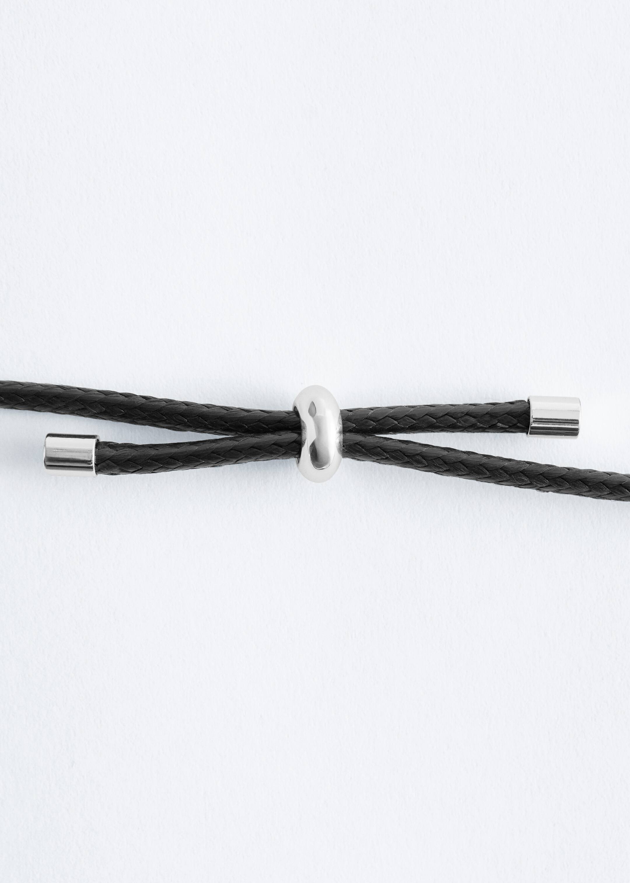 Ver imagem maior: Colar de cordão de pérolas de água doce - Creme/preto - SENHORA | H&M PT 3