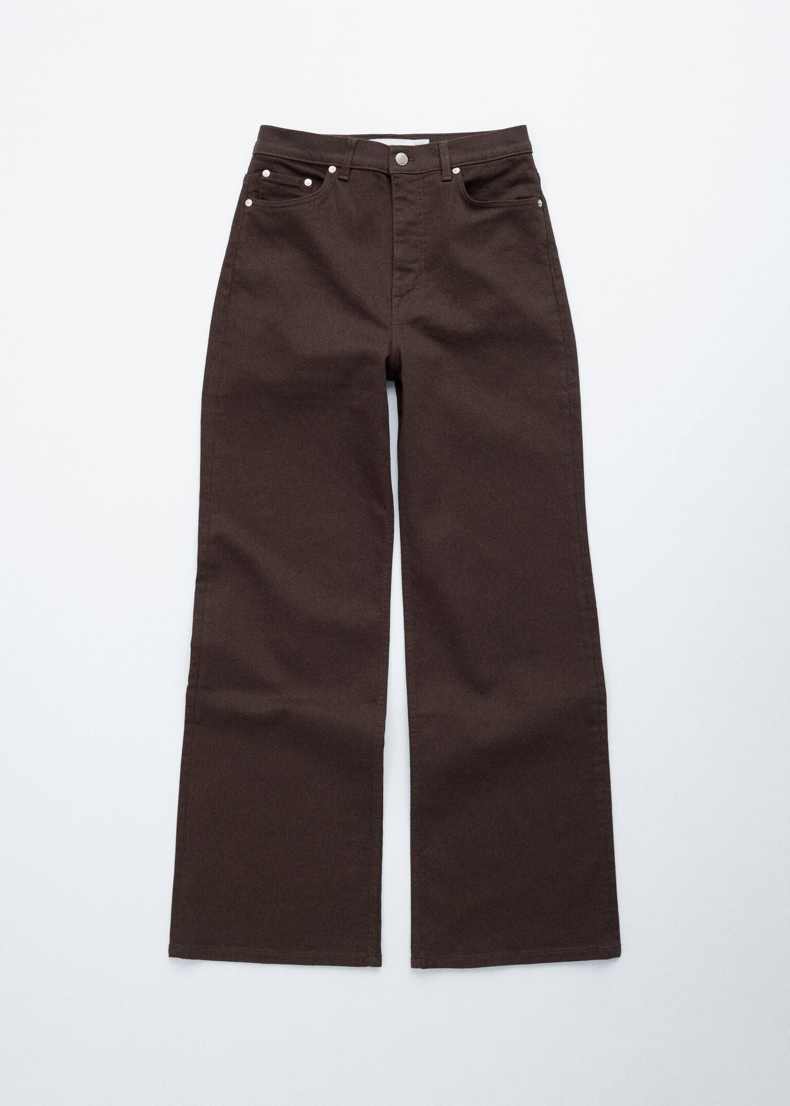Wide-Leg Jeans - Dark Brown/Blue/Dark Blue/Mid Blue Wash/Dark Red/Black/Medium Blue/Light blue
