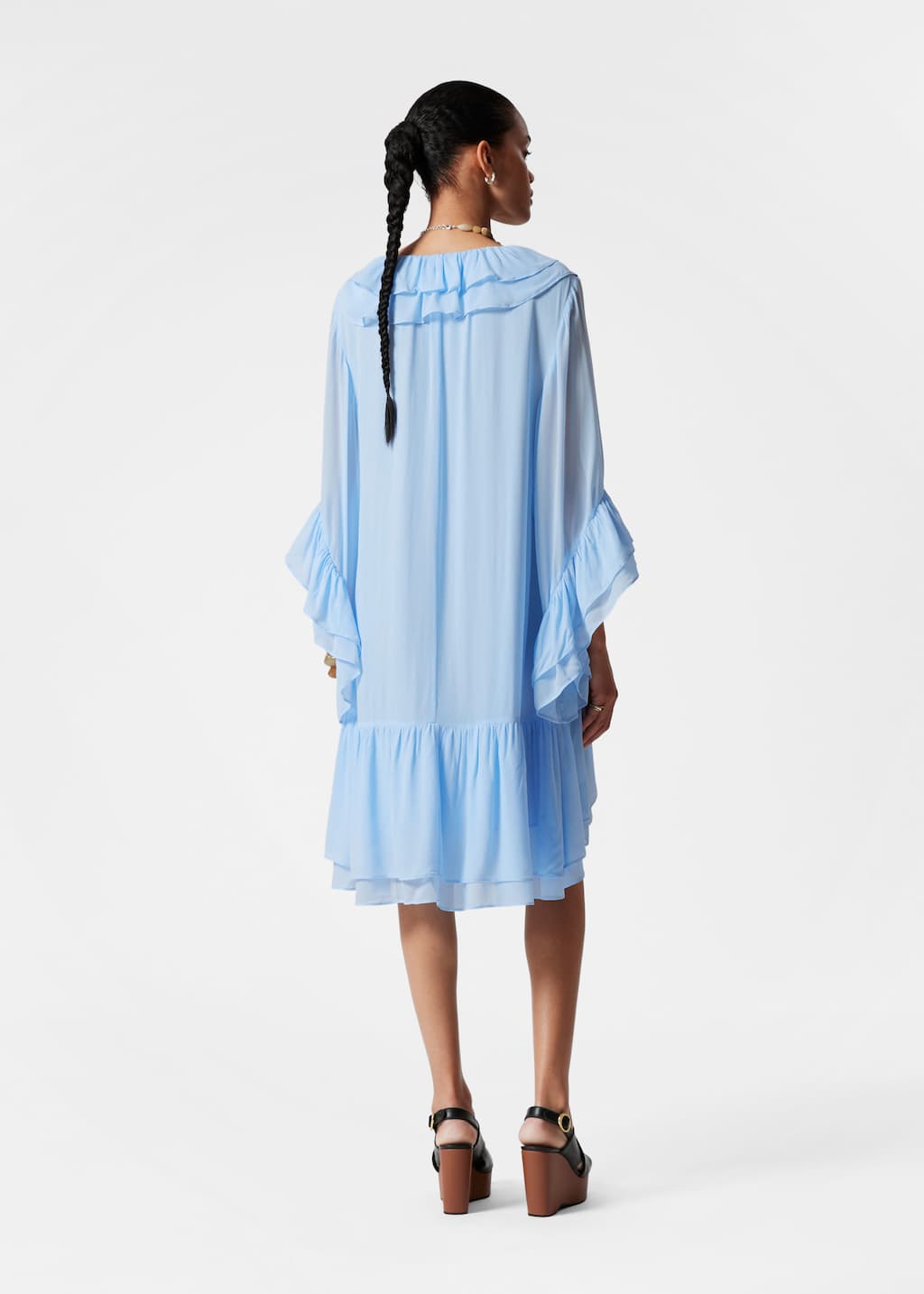 Image of Minikleid mit Volants