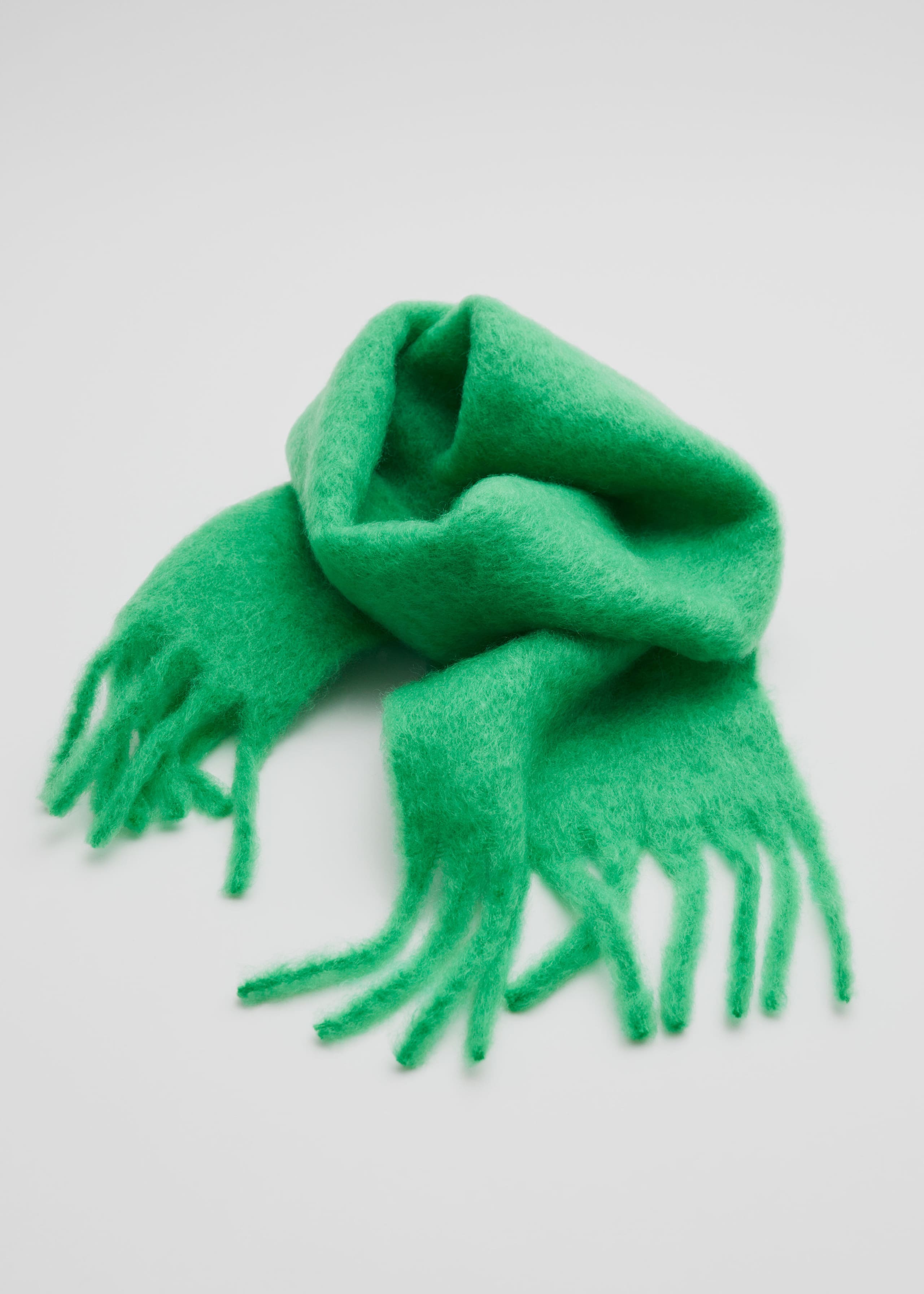 Large Mohair-Blend Scarf