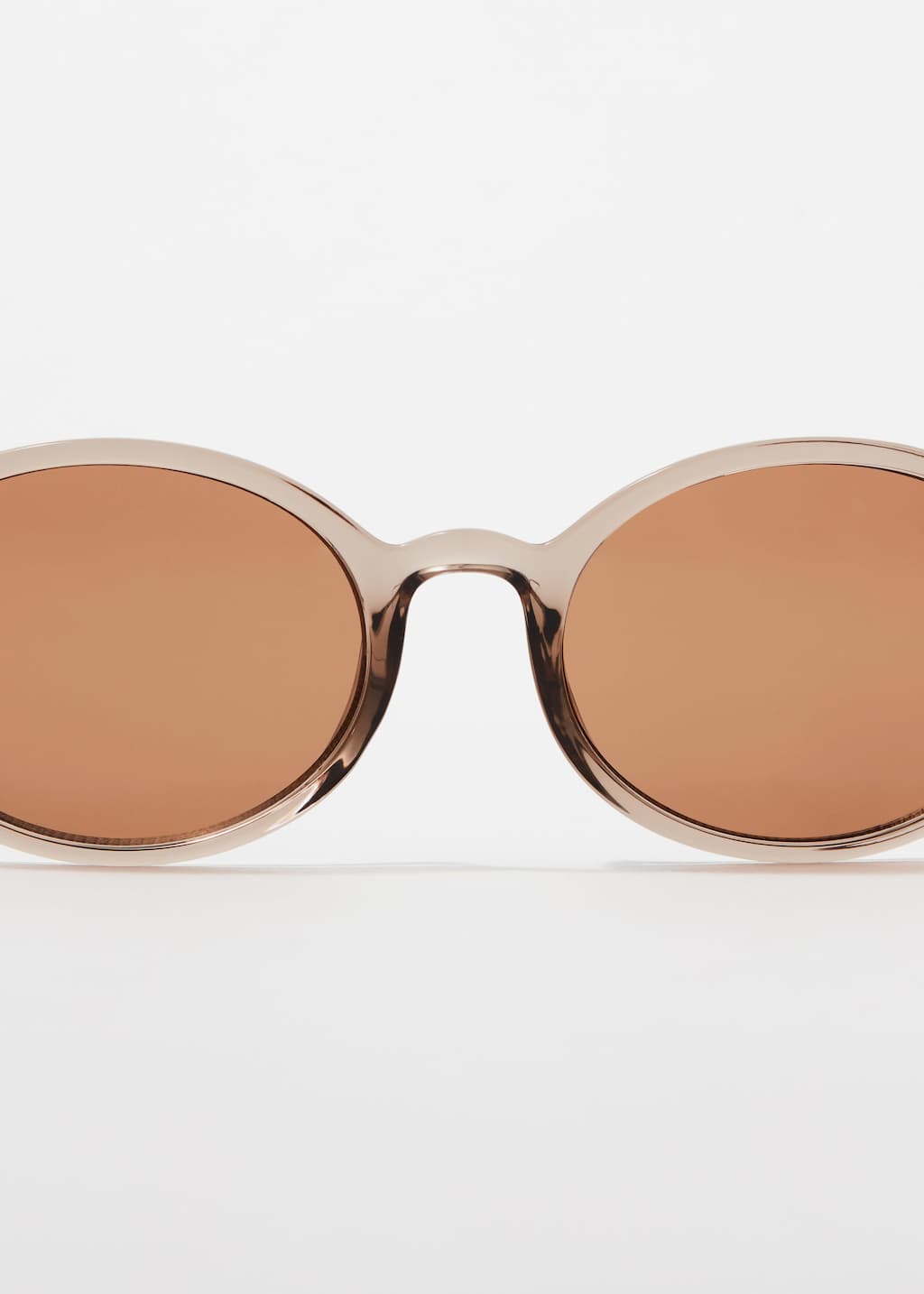 Image of Oval-Frame Sunglasses