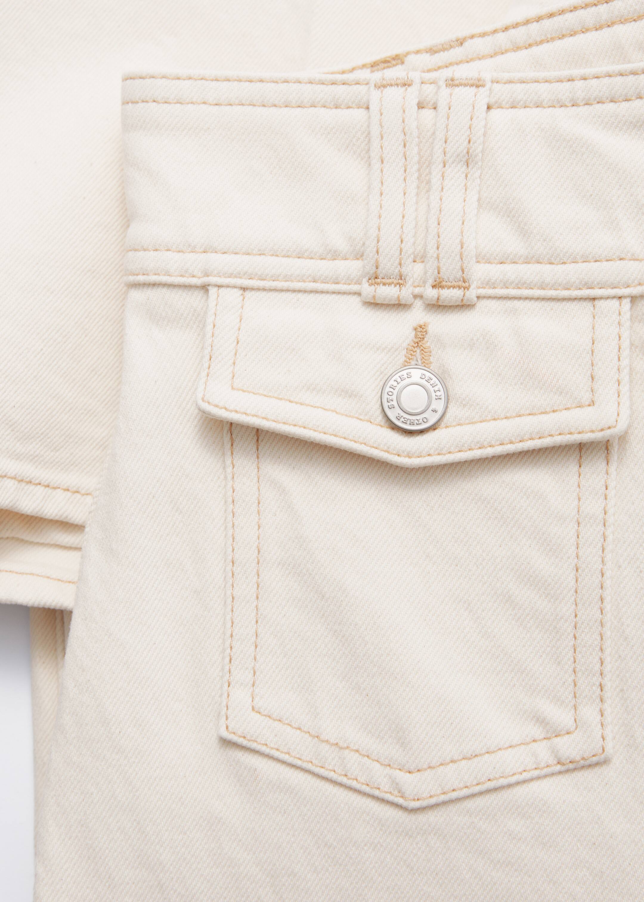 Visualizza immagine più grande: Jeans svasati con pieghe pressate - Crema - DONNA | H&M IT 3