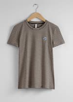 Rayas beige/negras