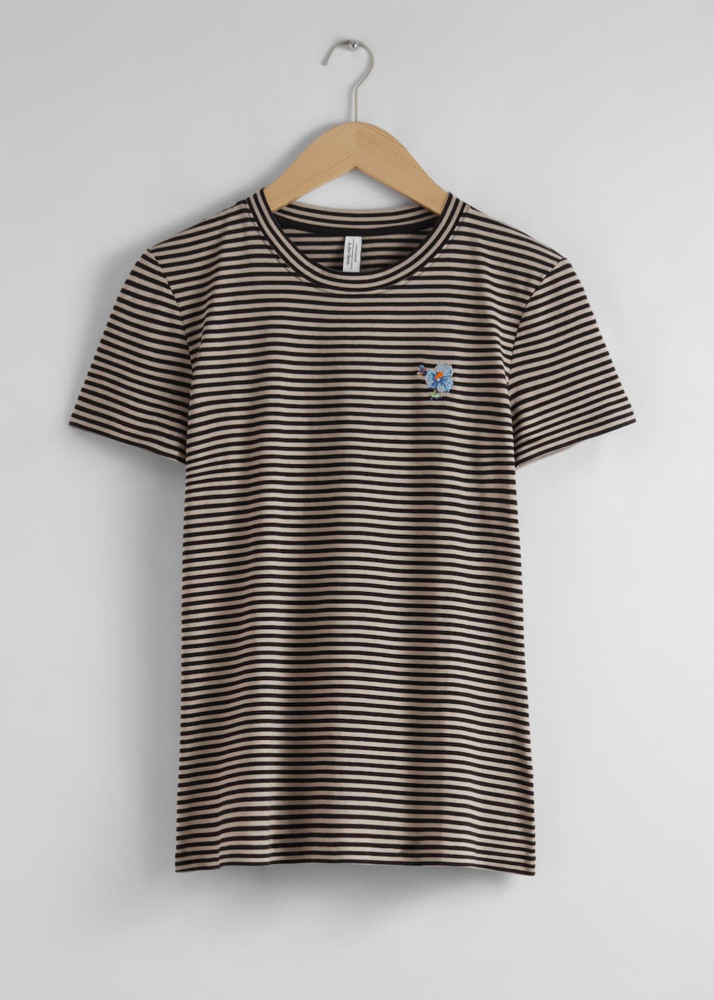 Camiseta bordada - Negro - Bodegón