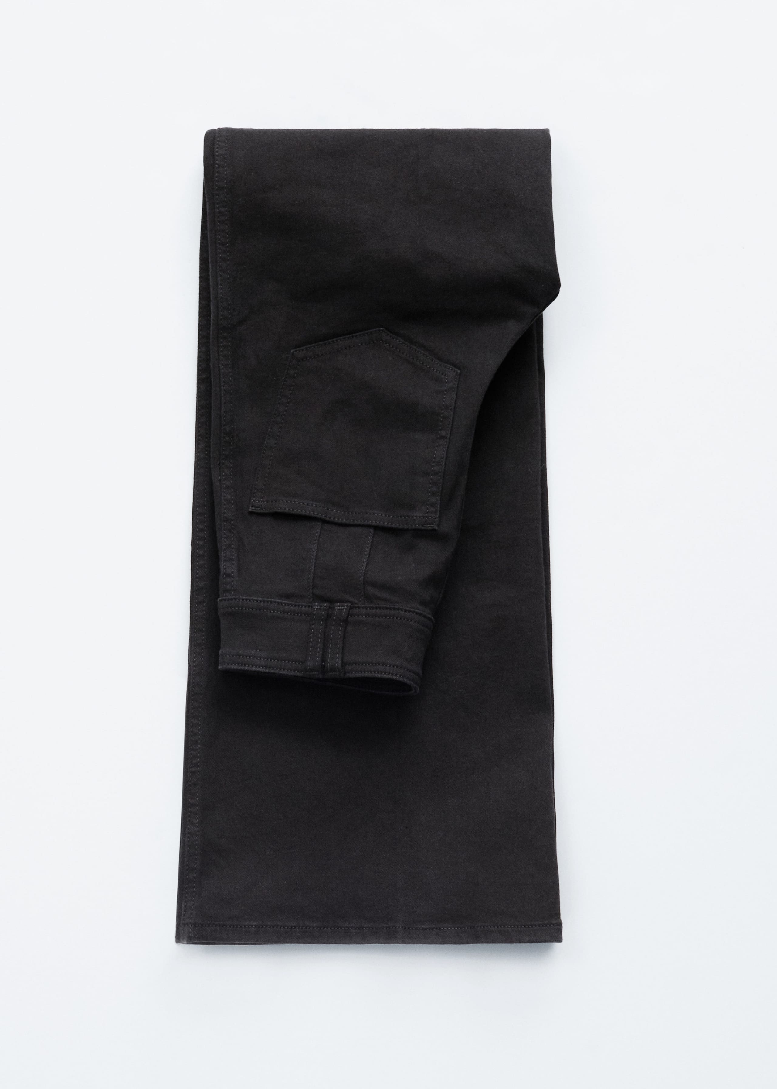 Image of Press-Crease Flared Jeans