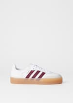 Burgundy/White