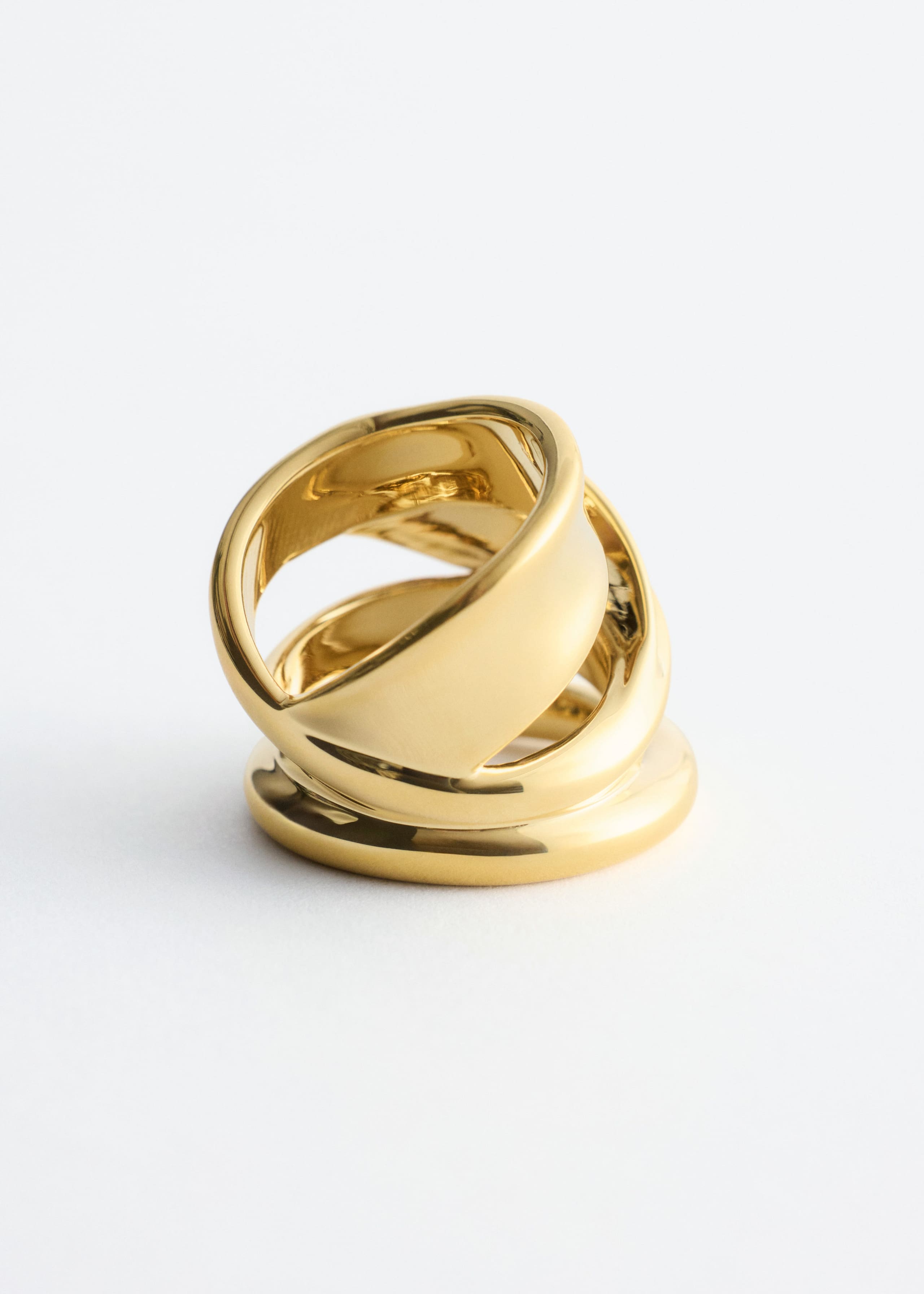 Image of Sculptural Double-Wrap Ring