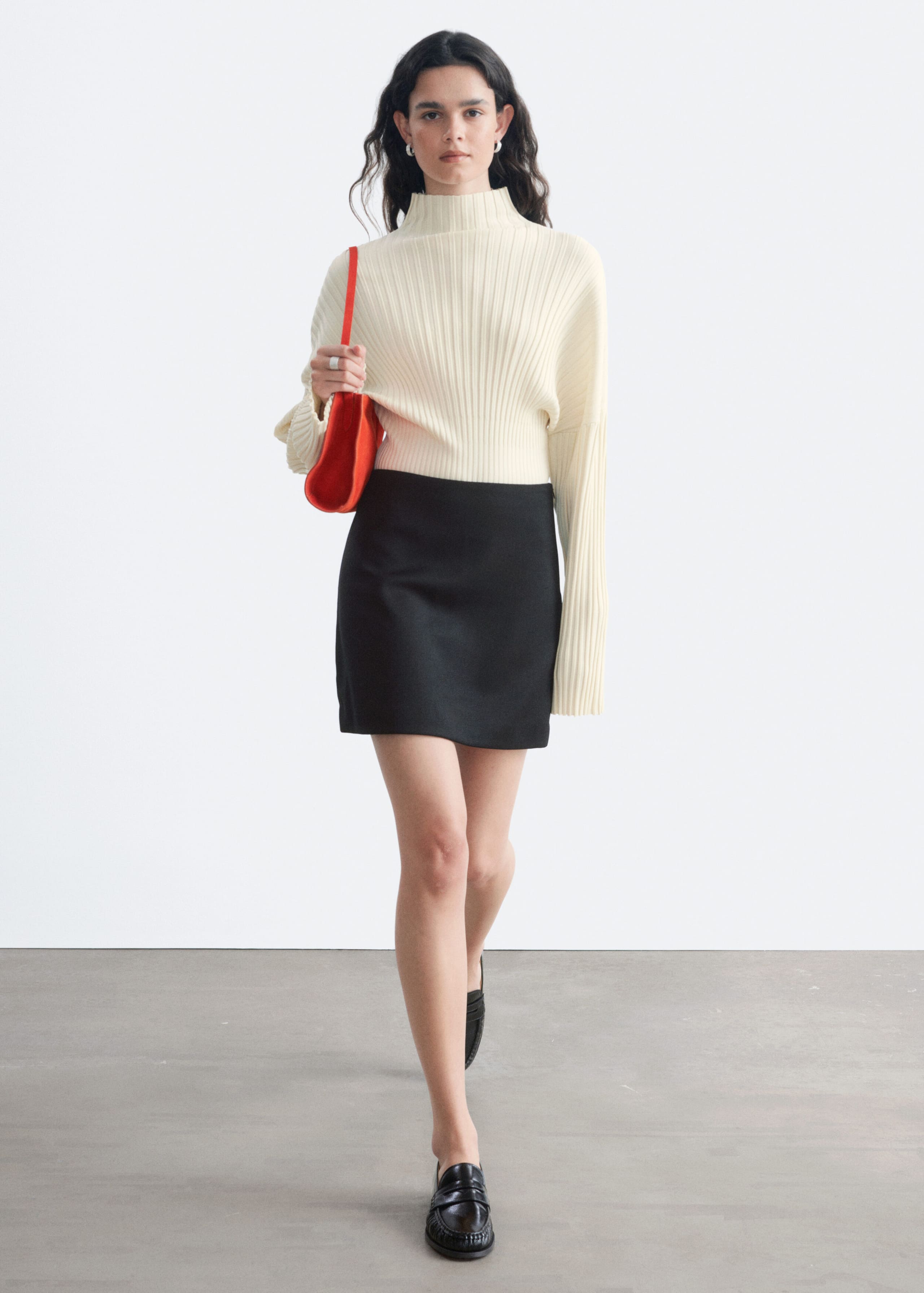 Mini Skirt - Black - Lookbook