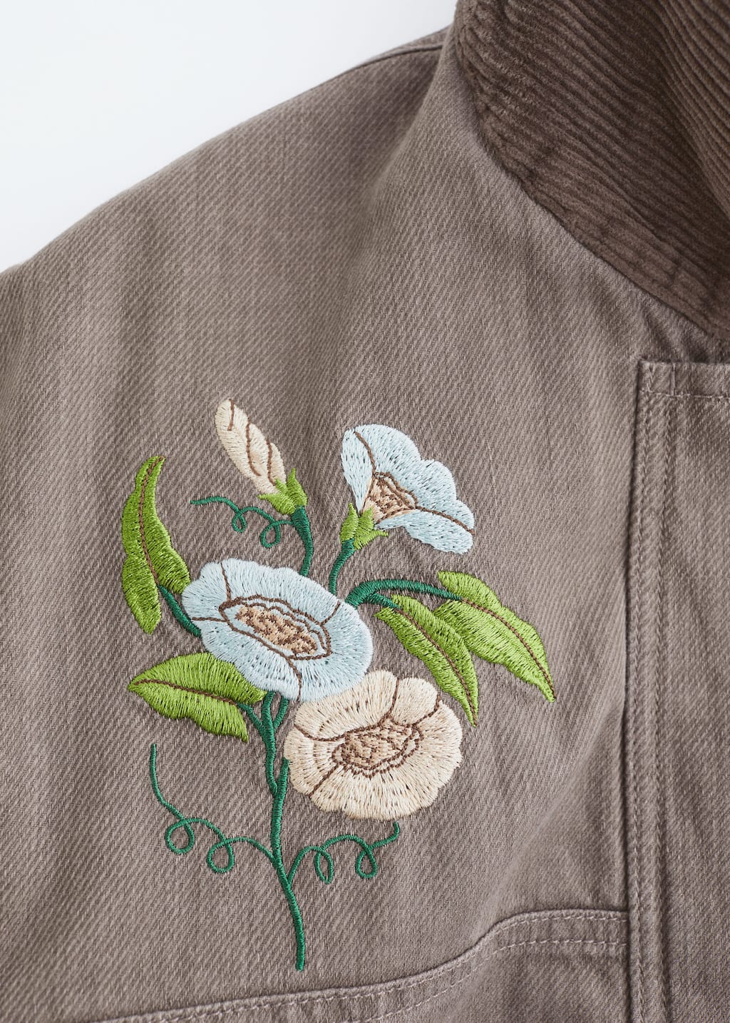 Image of Bestickte Hemdjacke