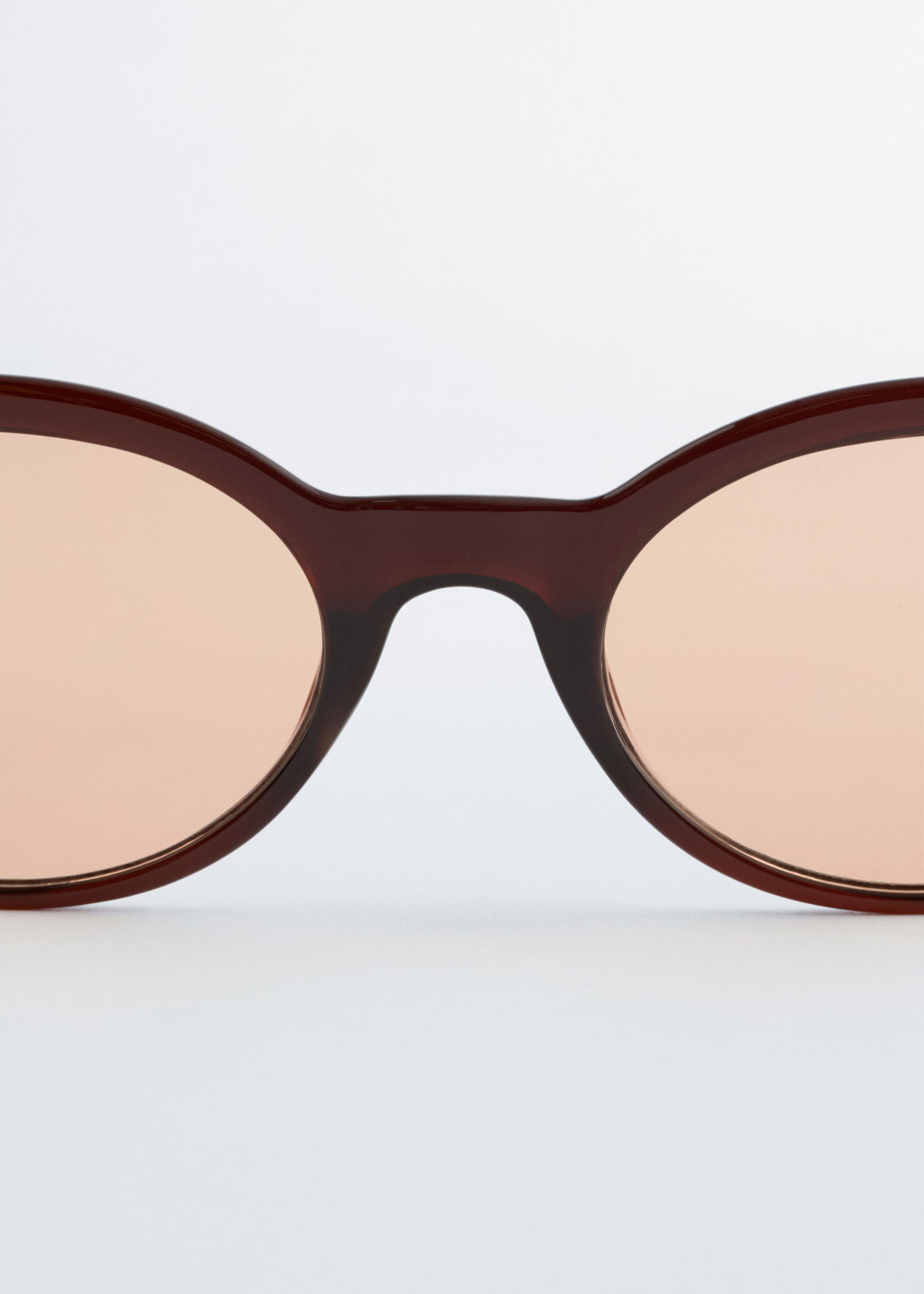 Image of Oval-Frame Sunglasses