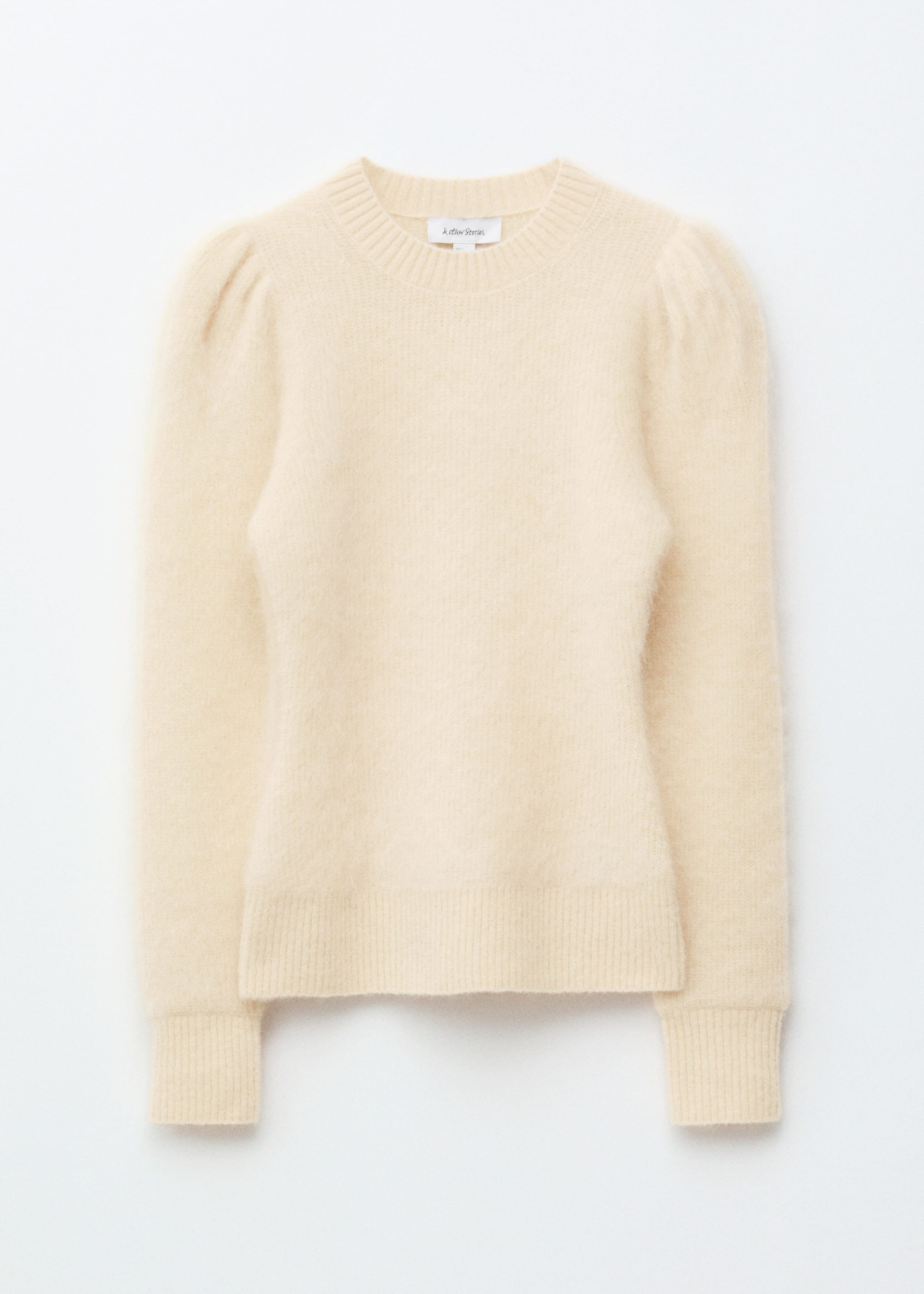 Image of Pullover aus Mohair-Mix mit Puffärmeln