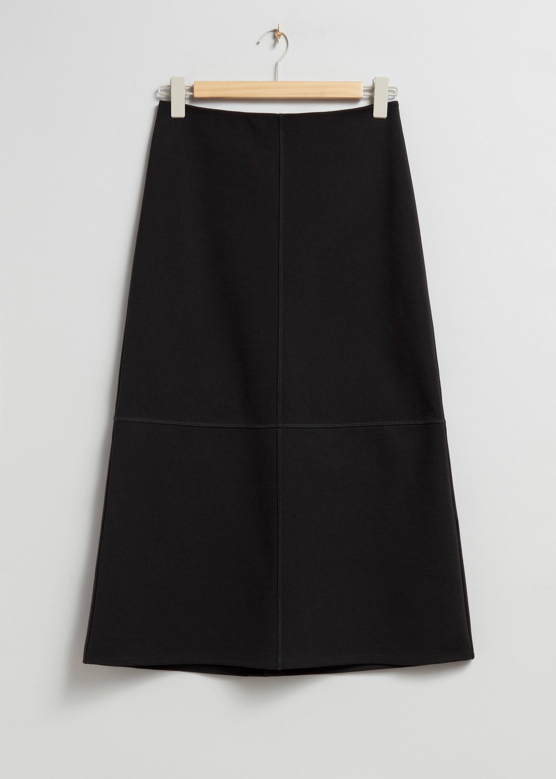 Grotere afbeelding bekijken: A-lijn rok - Zwart - DAMES | H&M NL 1