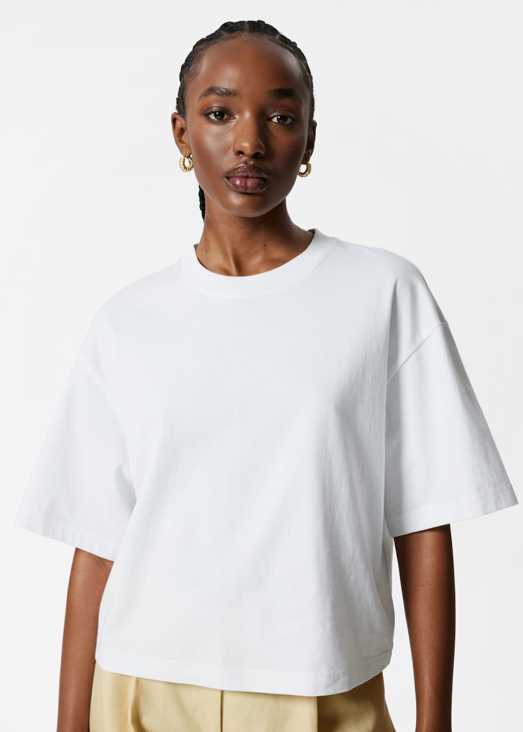 Image of Kastenförmiges T-Shirt