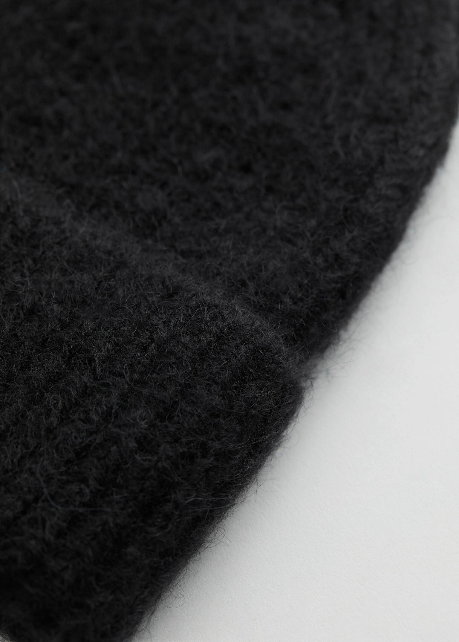 Wool Blend Beanie - Black/Mahogany/Lemon/Black/Piros/Poroszkék/Rózsaszín/Bordó/Bézs - 2