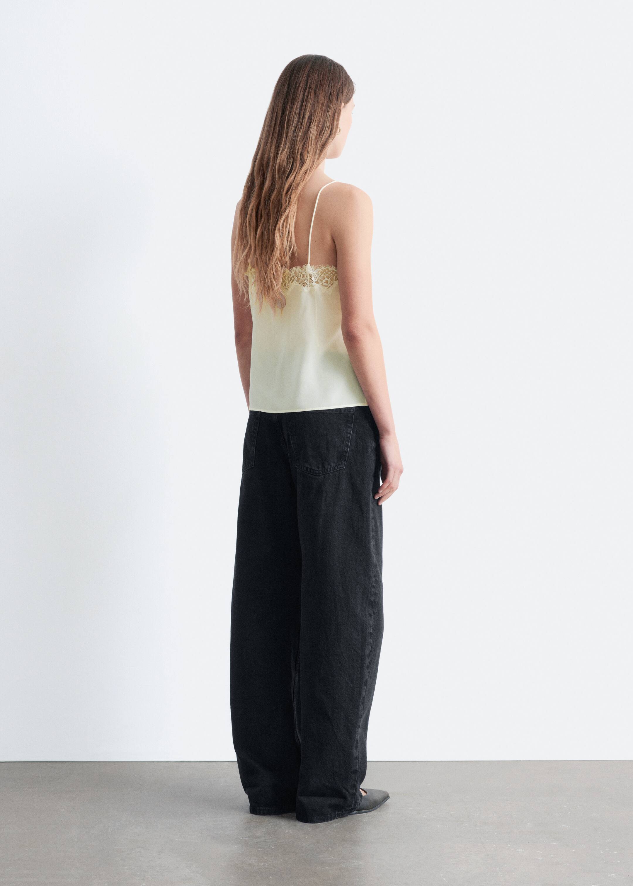 Visa större bild: Linne i siden - Vit - DAM | H&M FI 5