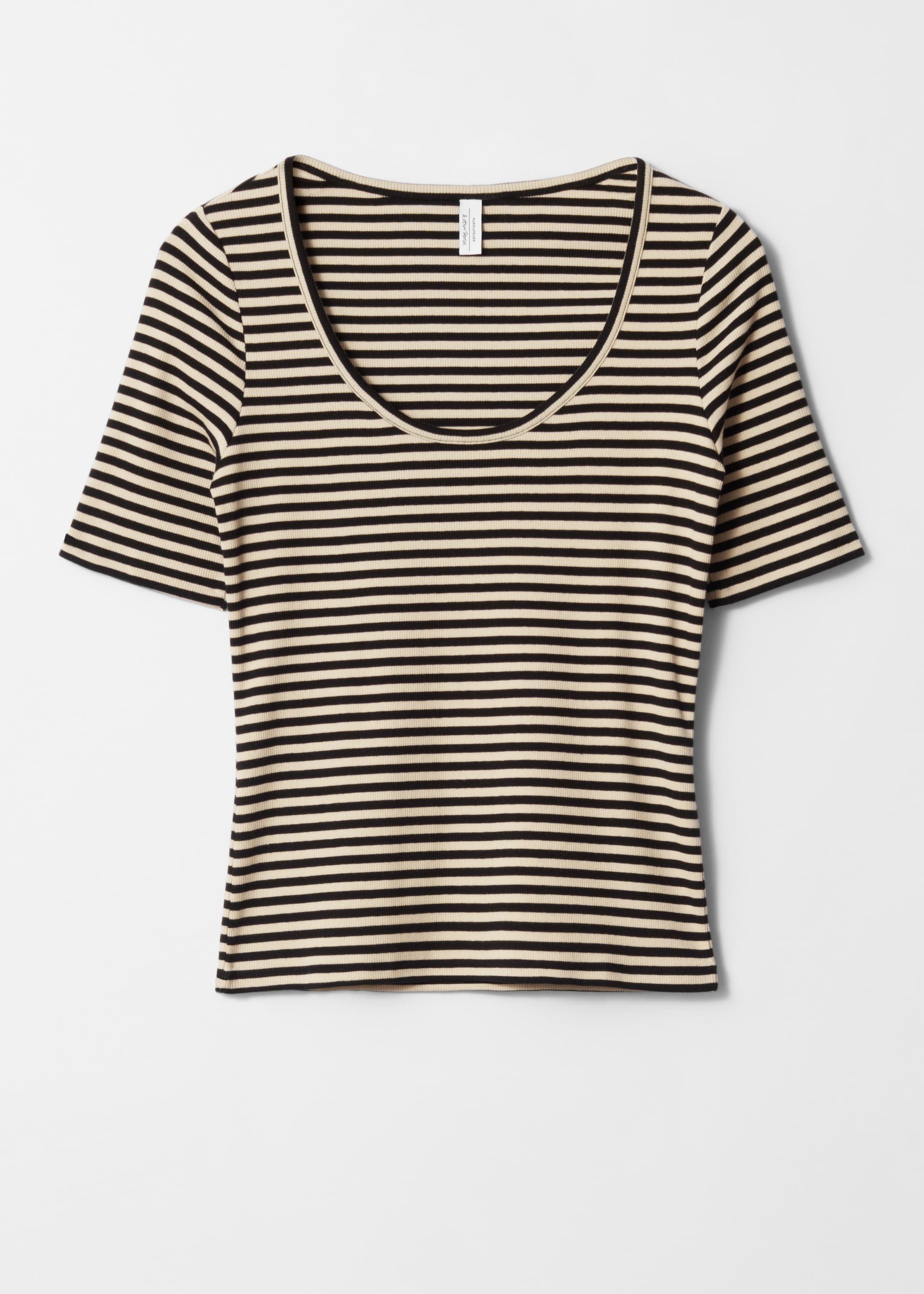 Zobacz większy obraz: Bawełniany T-shirt - Czarny - ONA | H&M PL 1