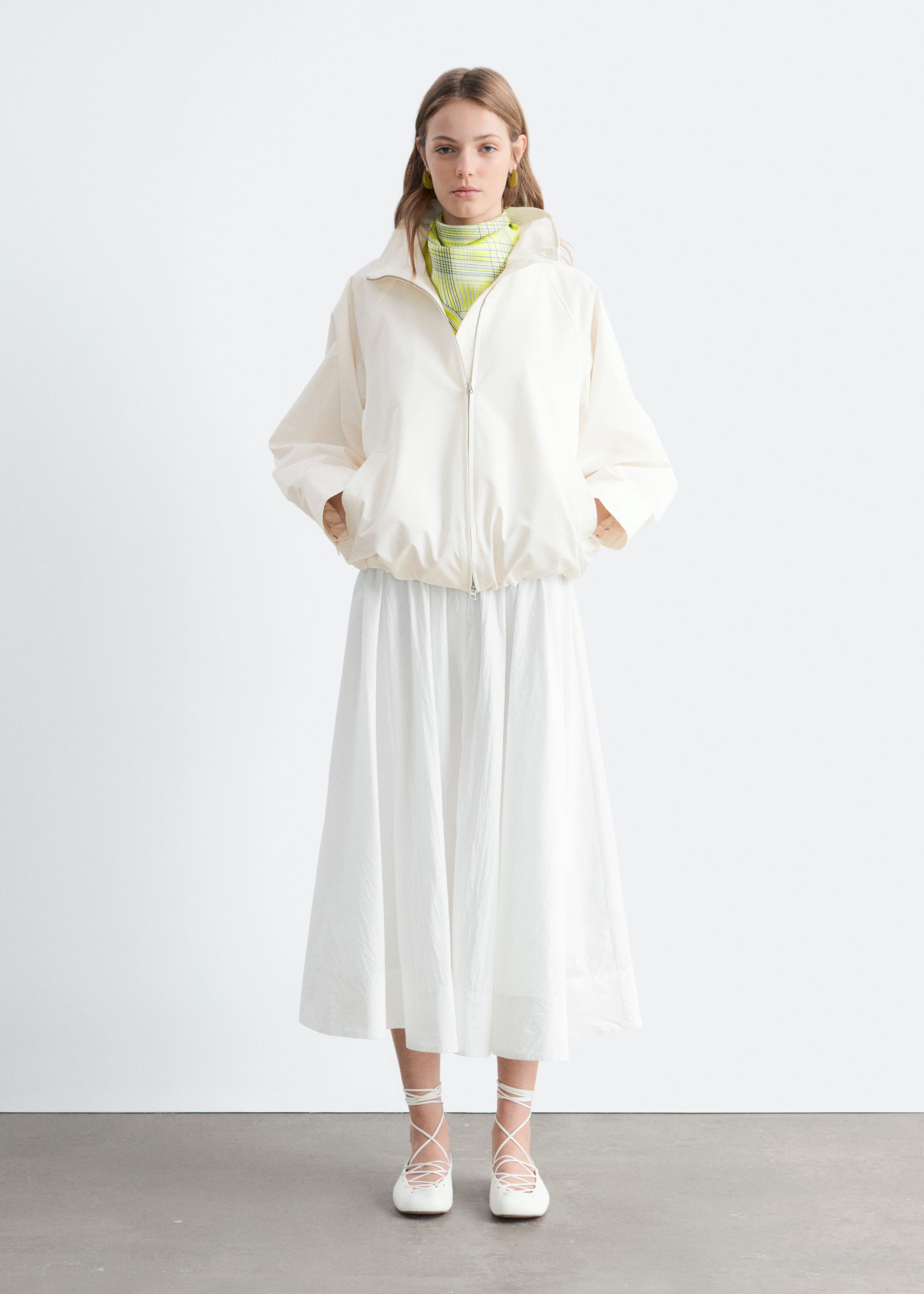 Image of Veste zippée en sergé