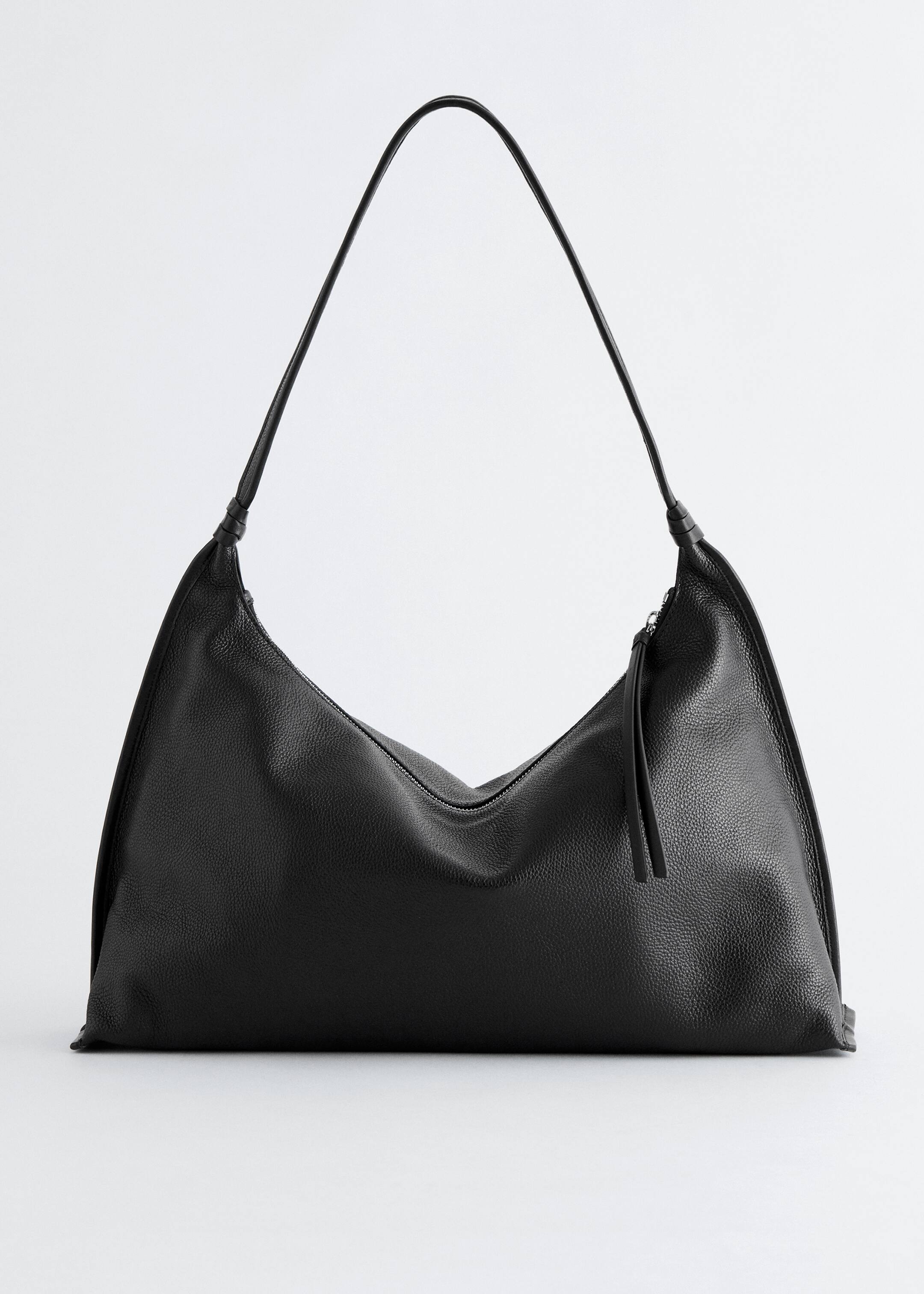 View larger image: Leather Tote Bag - Black - Ladies | H&M GB 2