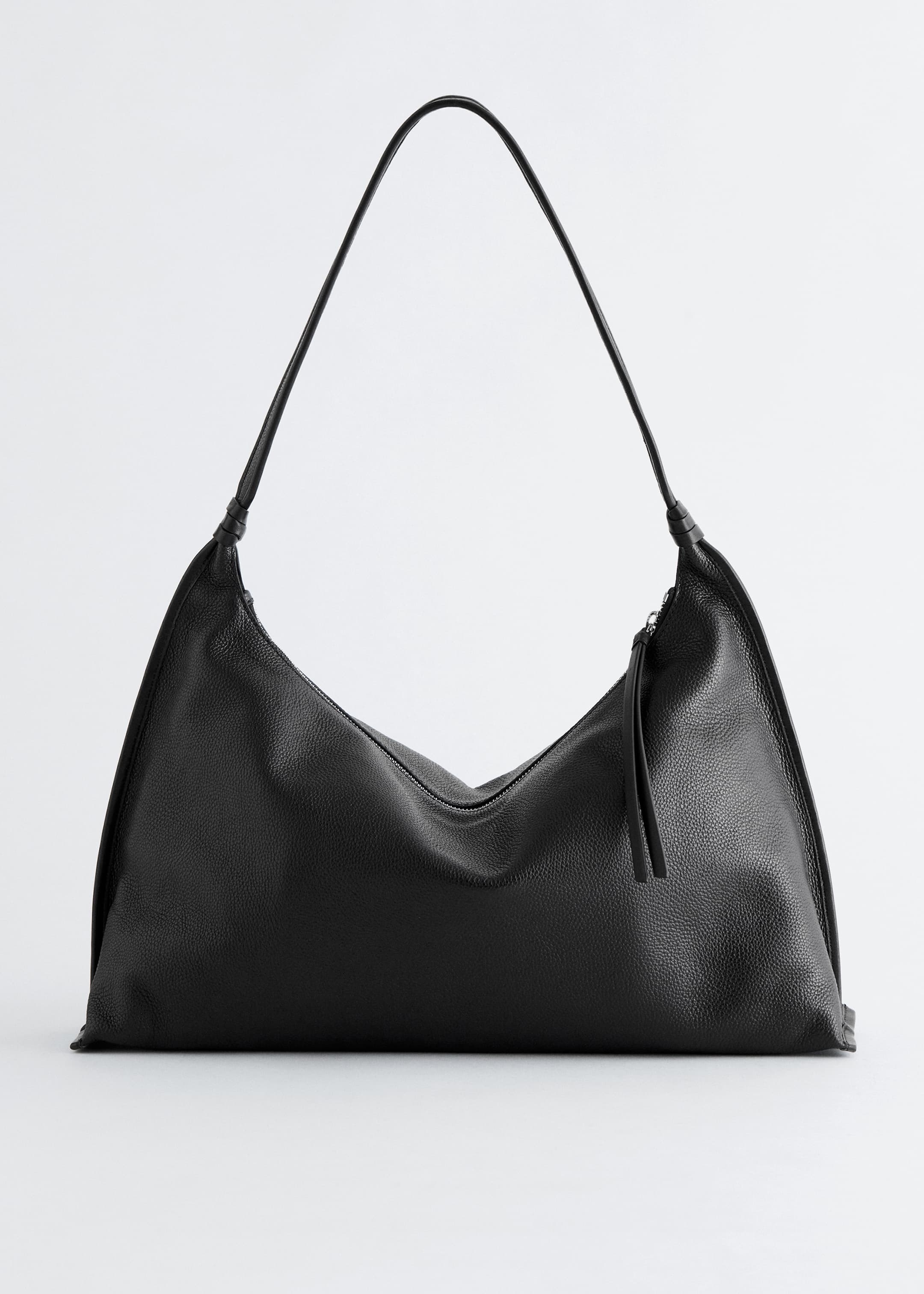 Grotere afbeelding bekijken: Leren draagtas - Zwart - DAMES | H&M NL 2