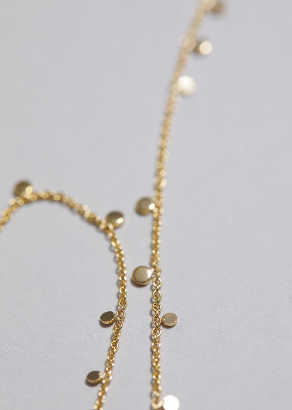 Collana a catena con ciondoli - Oro - Natura morta