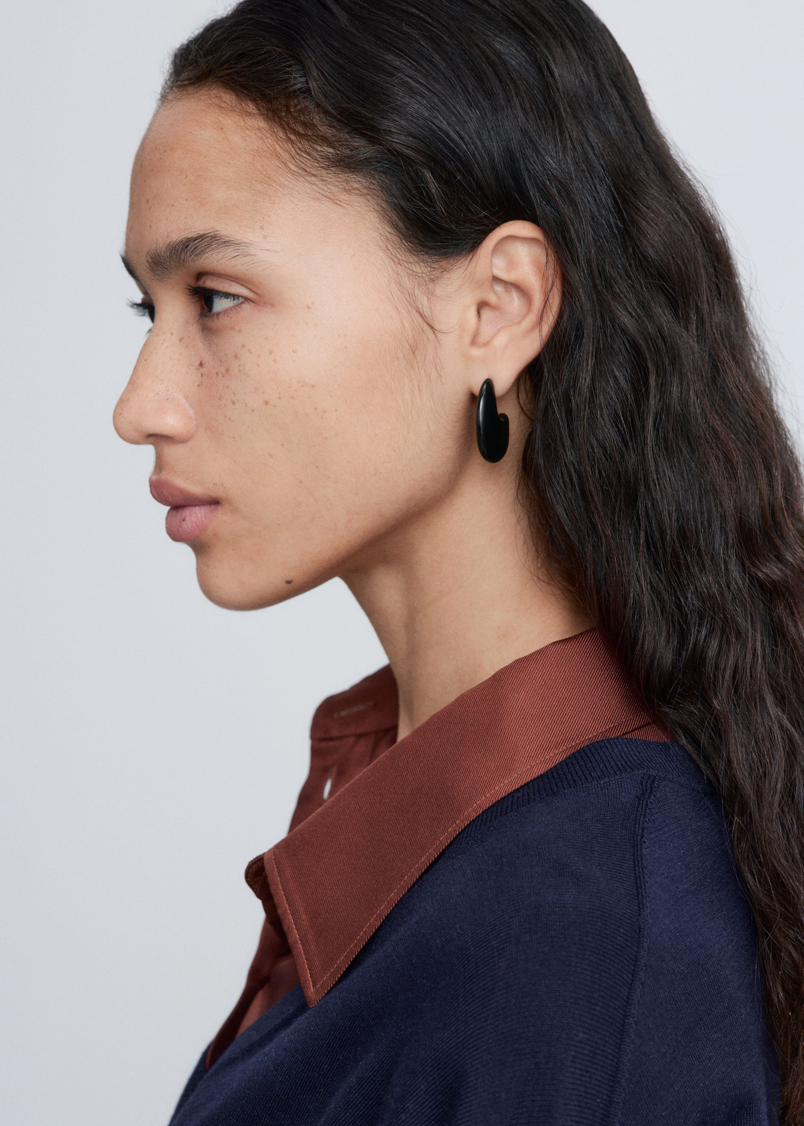 Image of Chunky Droplet Earrings