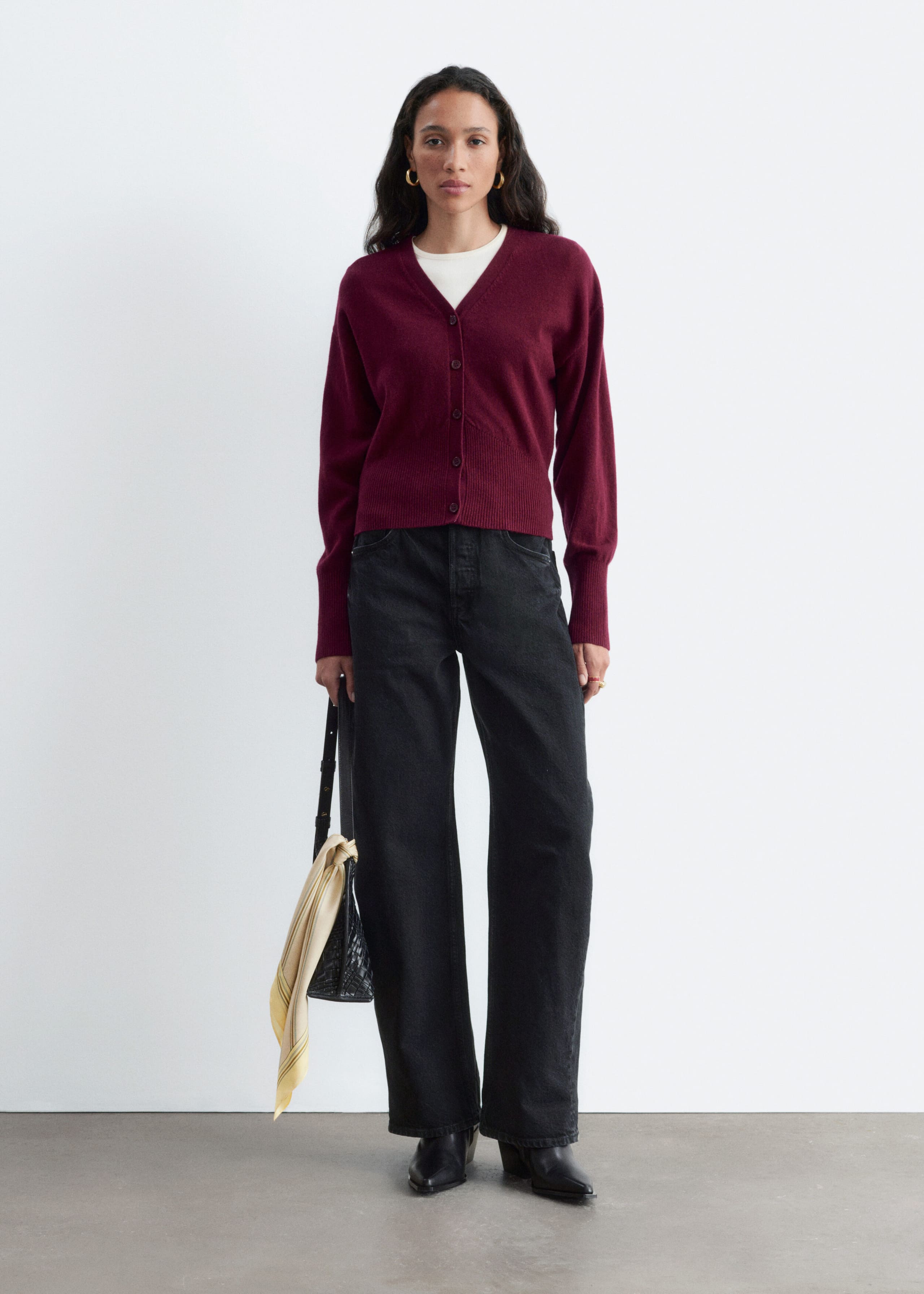 Barrel-Leg Jeans - Black - Still Life
