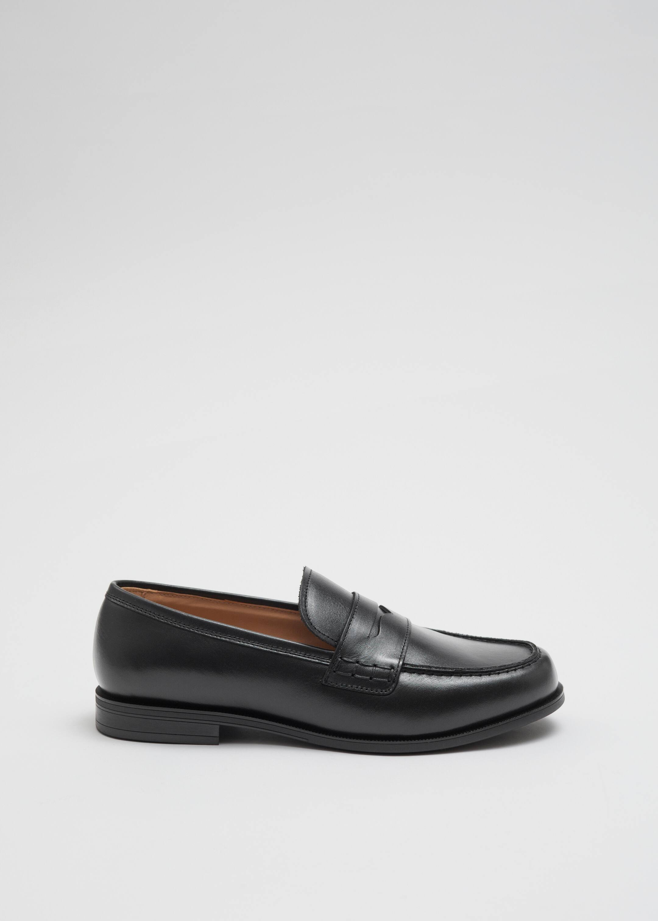 Größeres Bild ansehen: Penny-Loafer aus Leder - Schwarz - Ladies | H&M DE 2