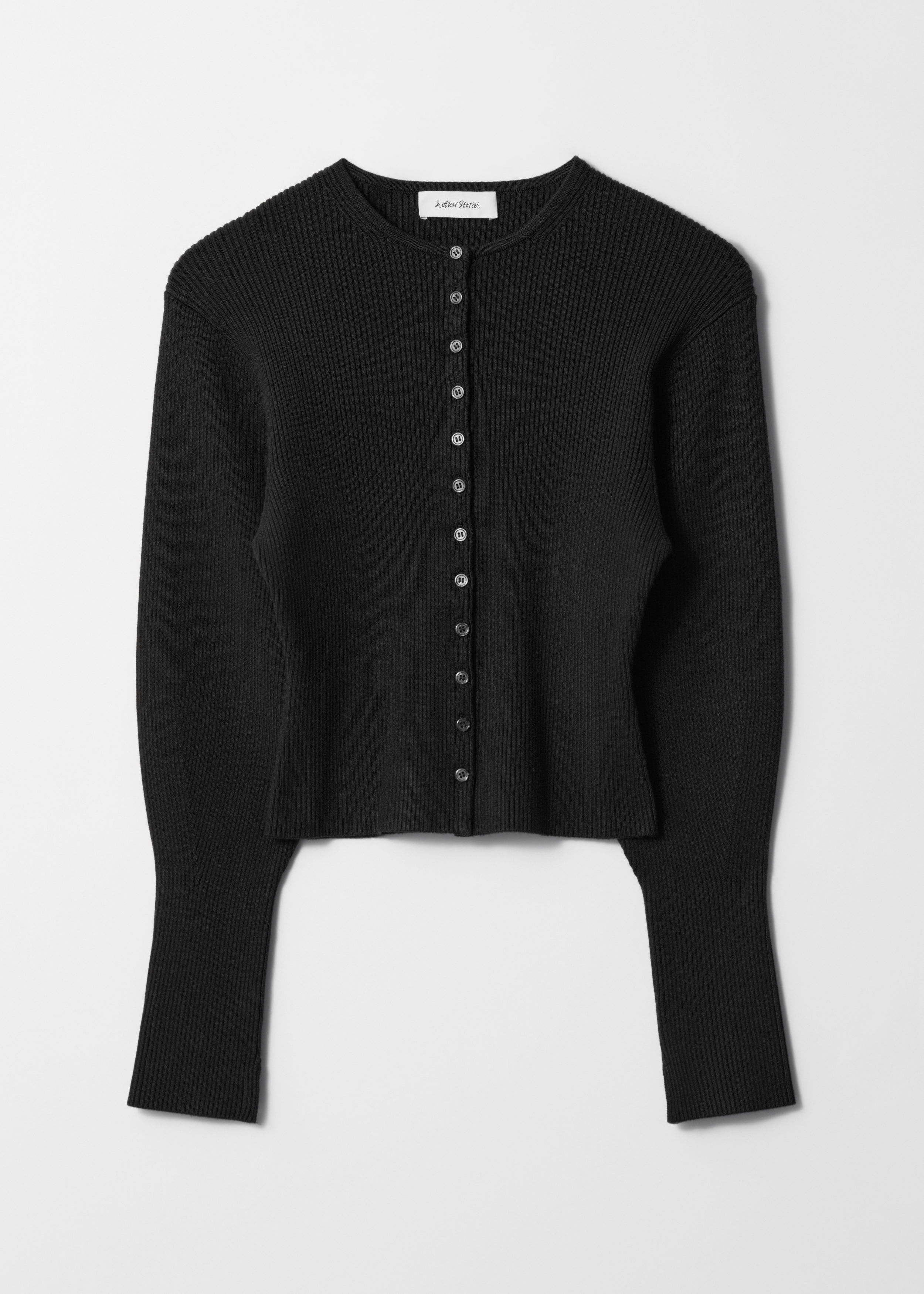 トップス Rib Knit Cardigan The FIX Women's Mocha & Chocolate Knit Rib Cardigan | Bash