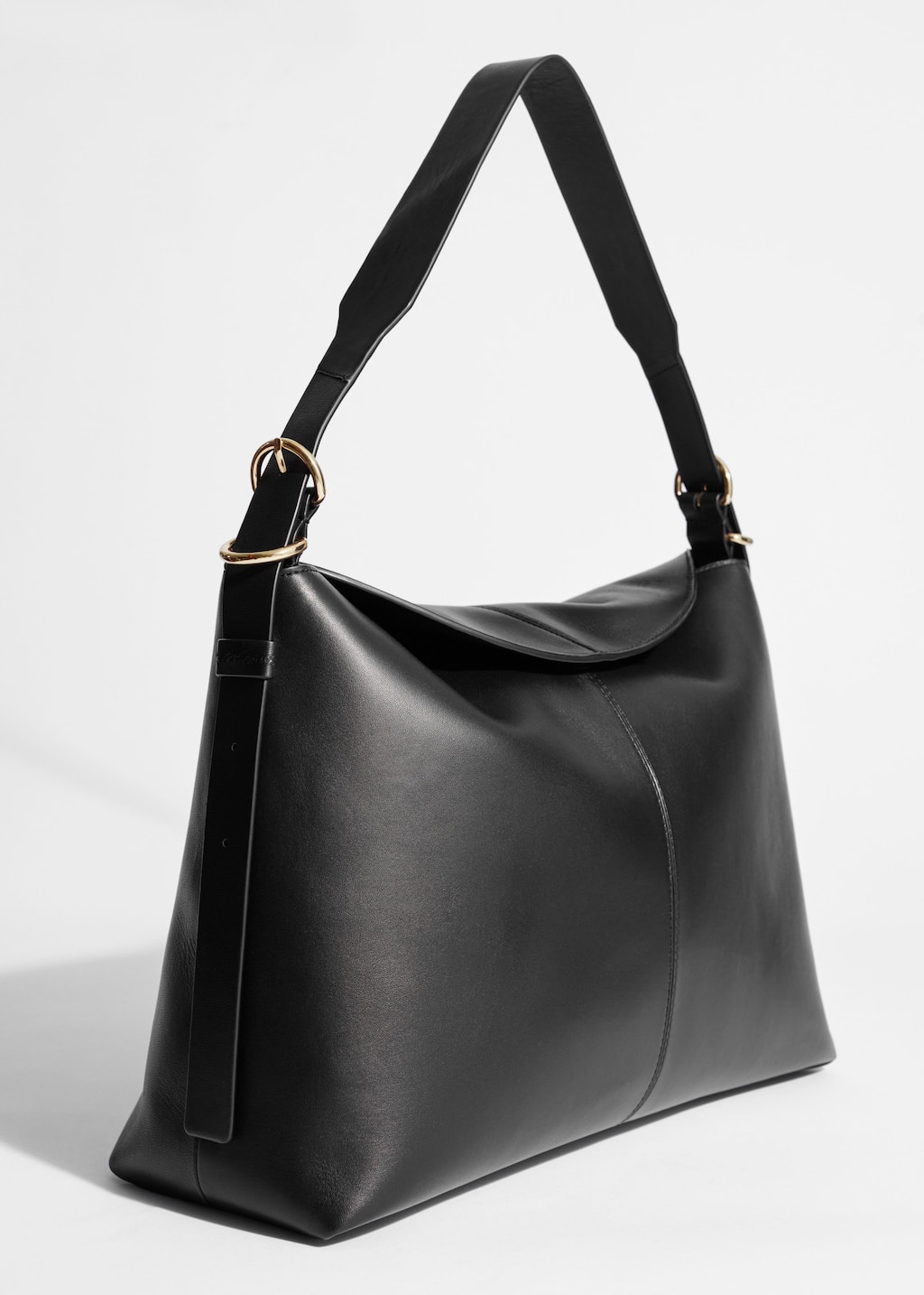 Image of Large Leather Shoulder Bag