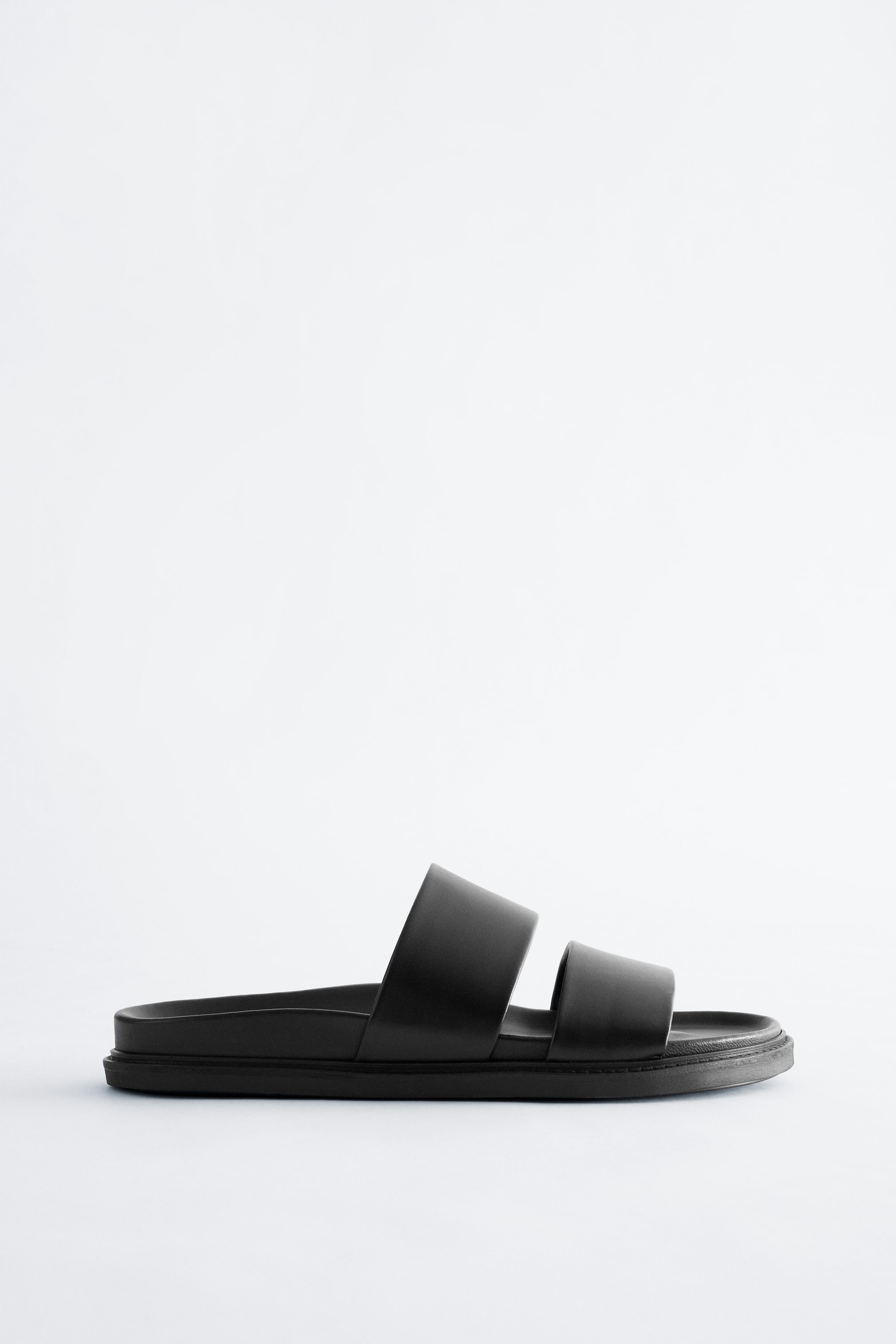 Größeres Bild ansehen: Ledersandalen - Schwarz - Ladies | H&M DE 1